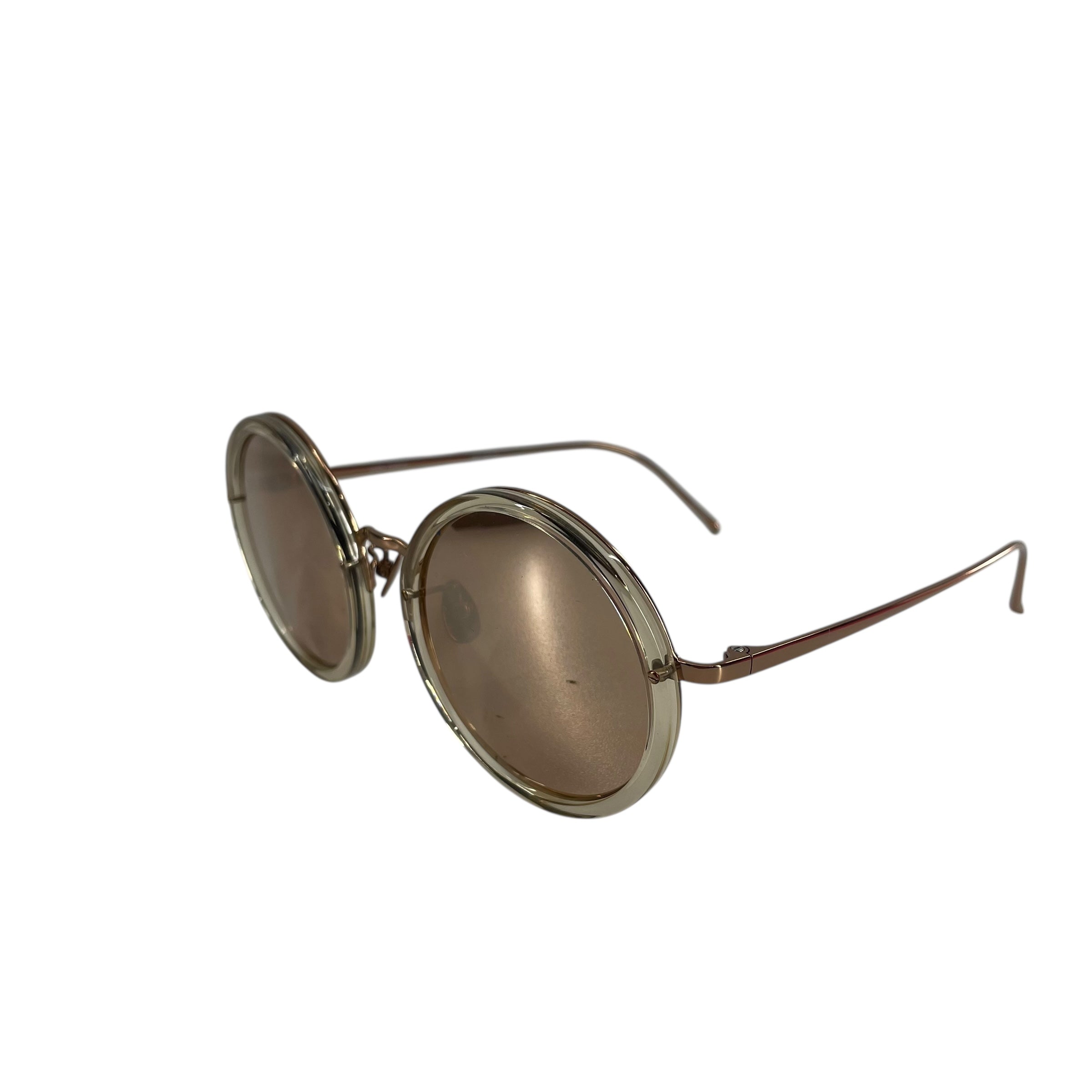 LINDA FARROW/Sunglasses/Plastic/BRW/JOHN LENNON view 3