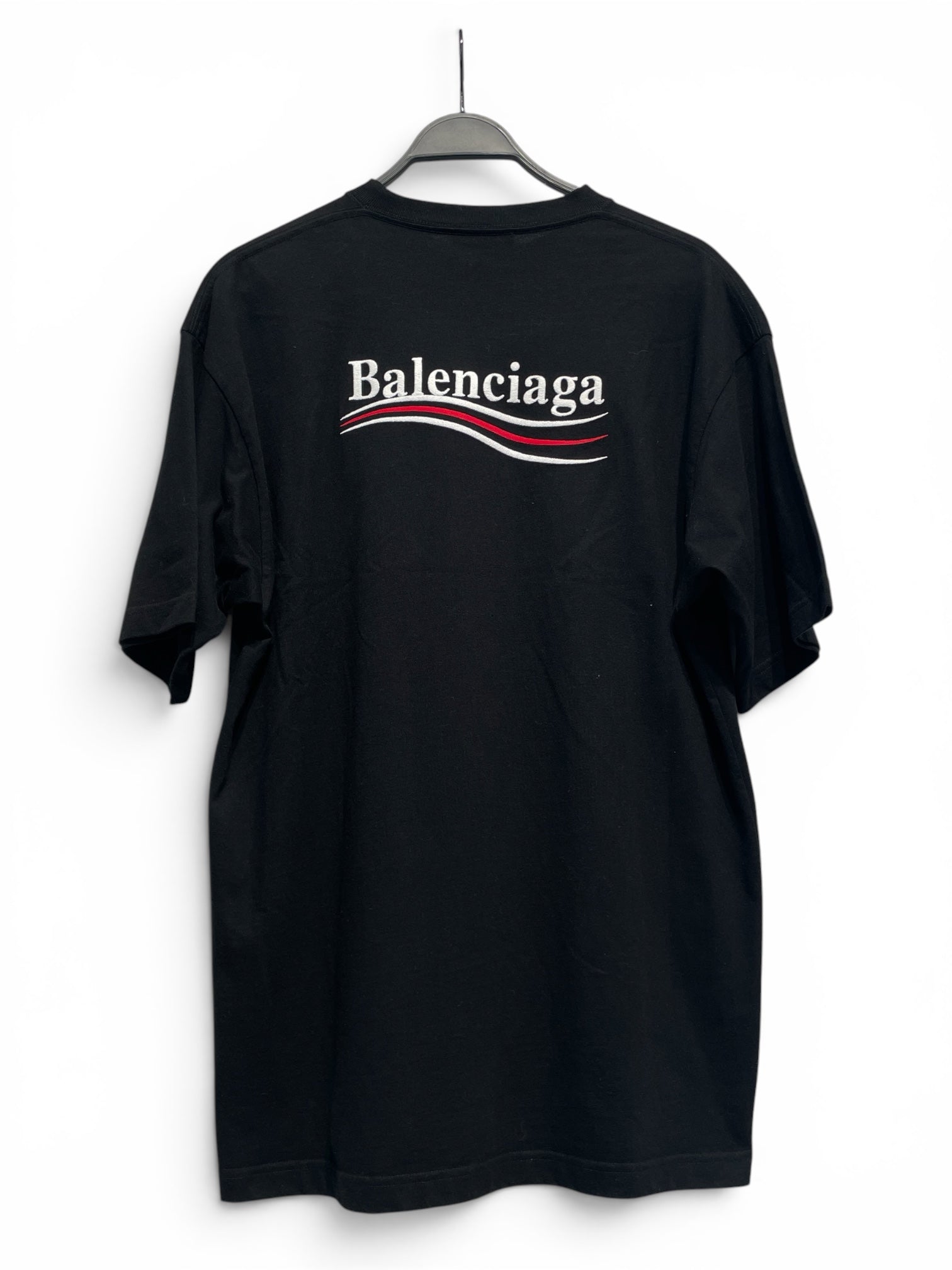 BALENCIAGA/T-Shirt/S/Cotton/BLK/High Neck/ view 2