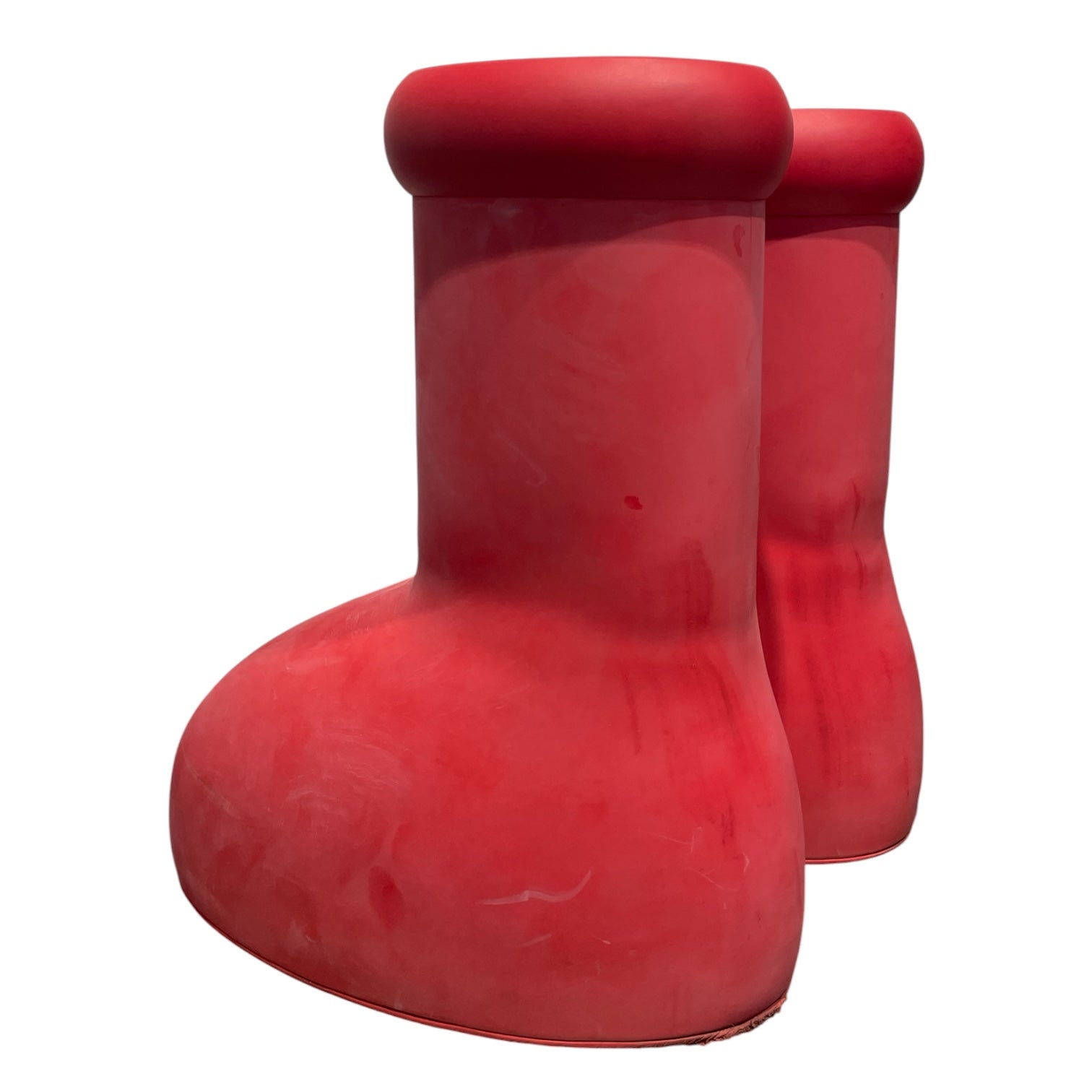 MSCHF/Boots/US 11/RED/BIG RED BOOTS view 2