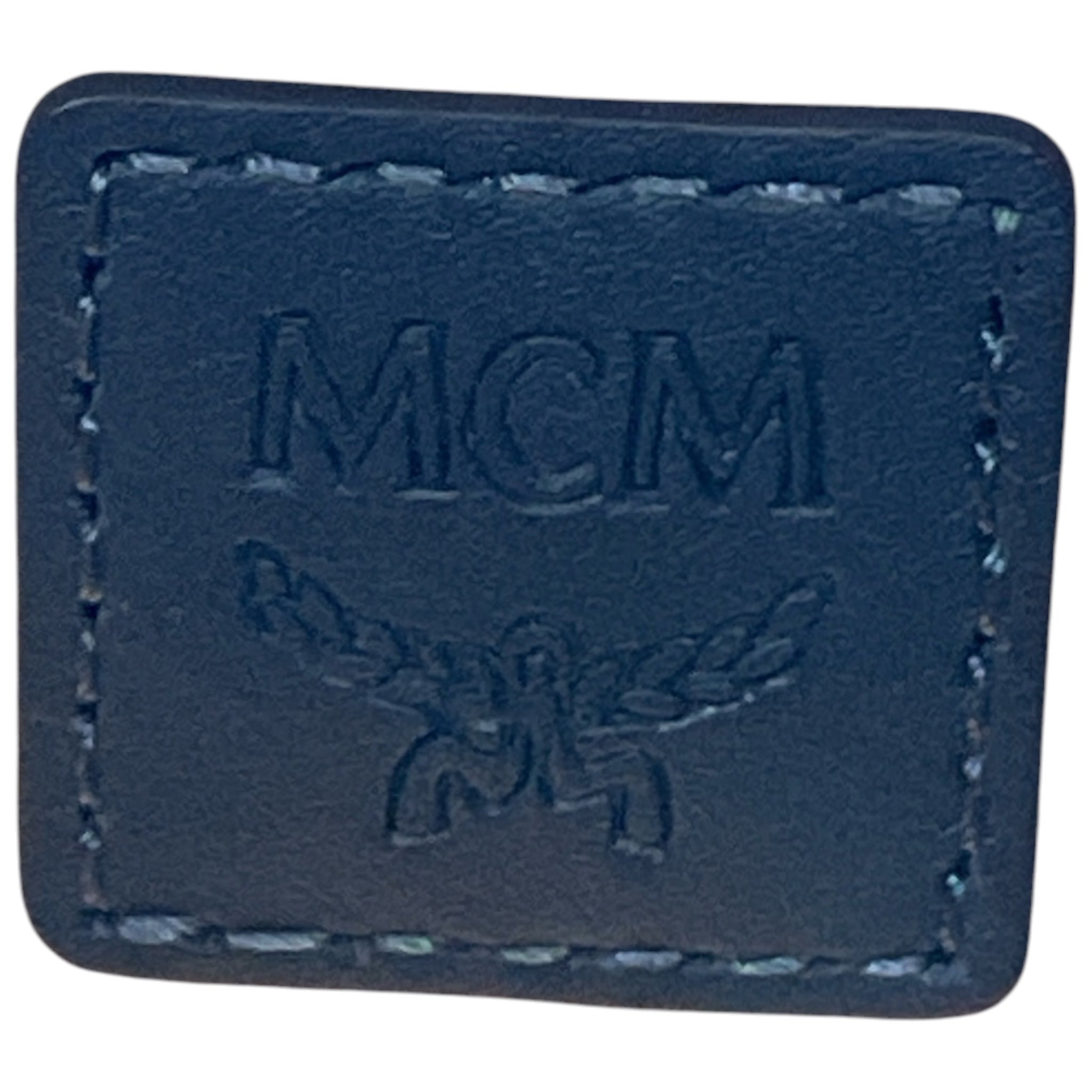 MCM/Hand Bag/Monogram/Cotton/IDG/Denim blue hobo view 4