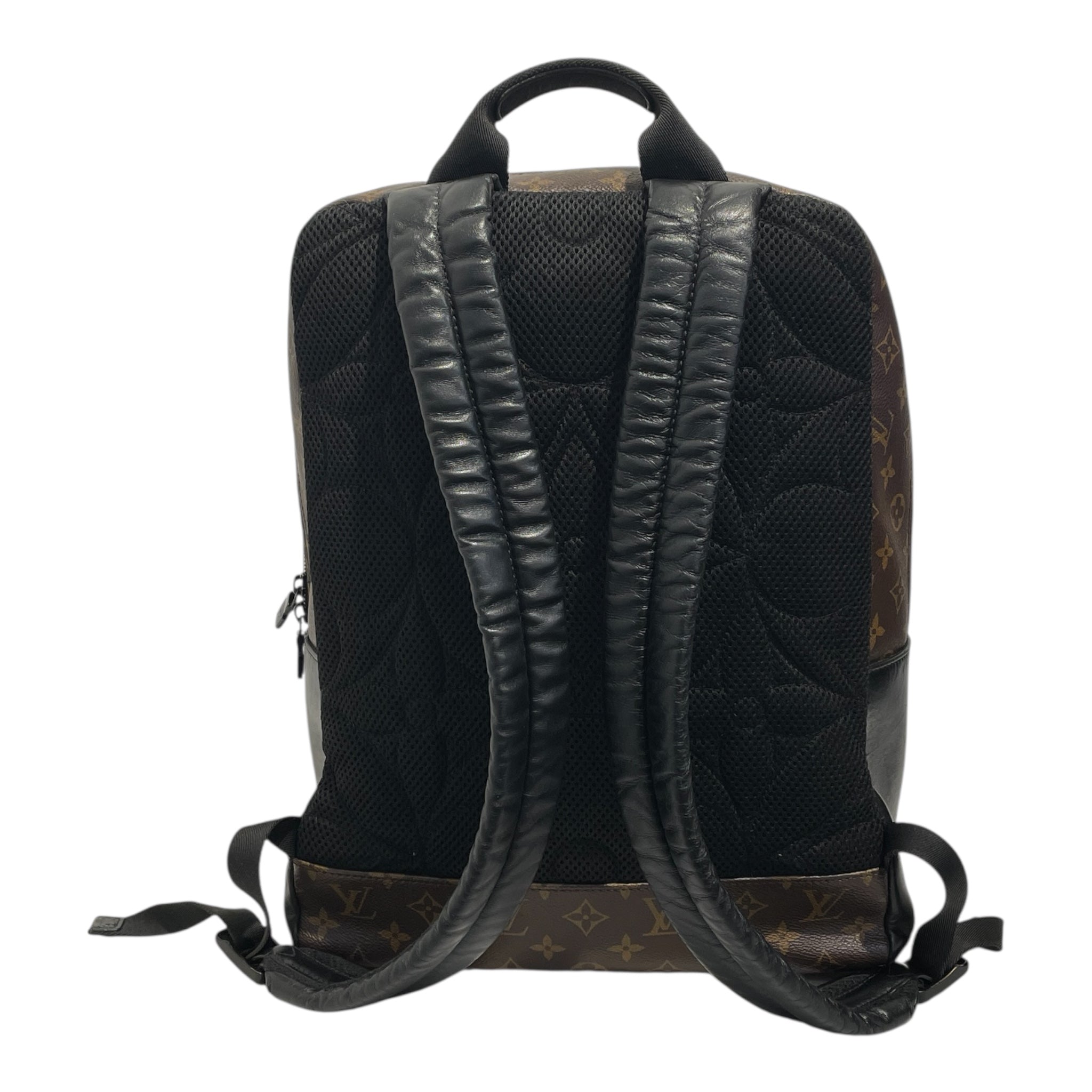 LOUIS VUITTON/Backpack/Monogram/Leather/BRW/F02250 view 4