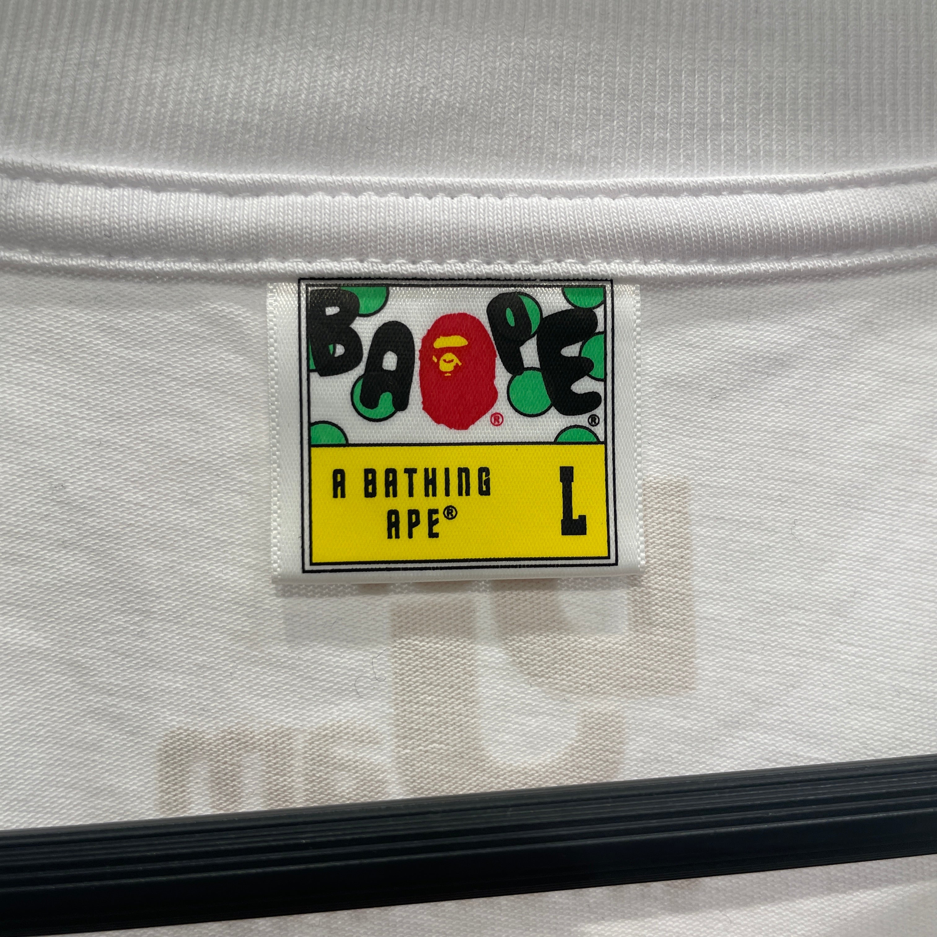 A BATHING APE/T-Shirt/L/Cotton/WHT/DEF JAM CAMO view 3