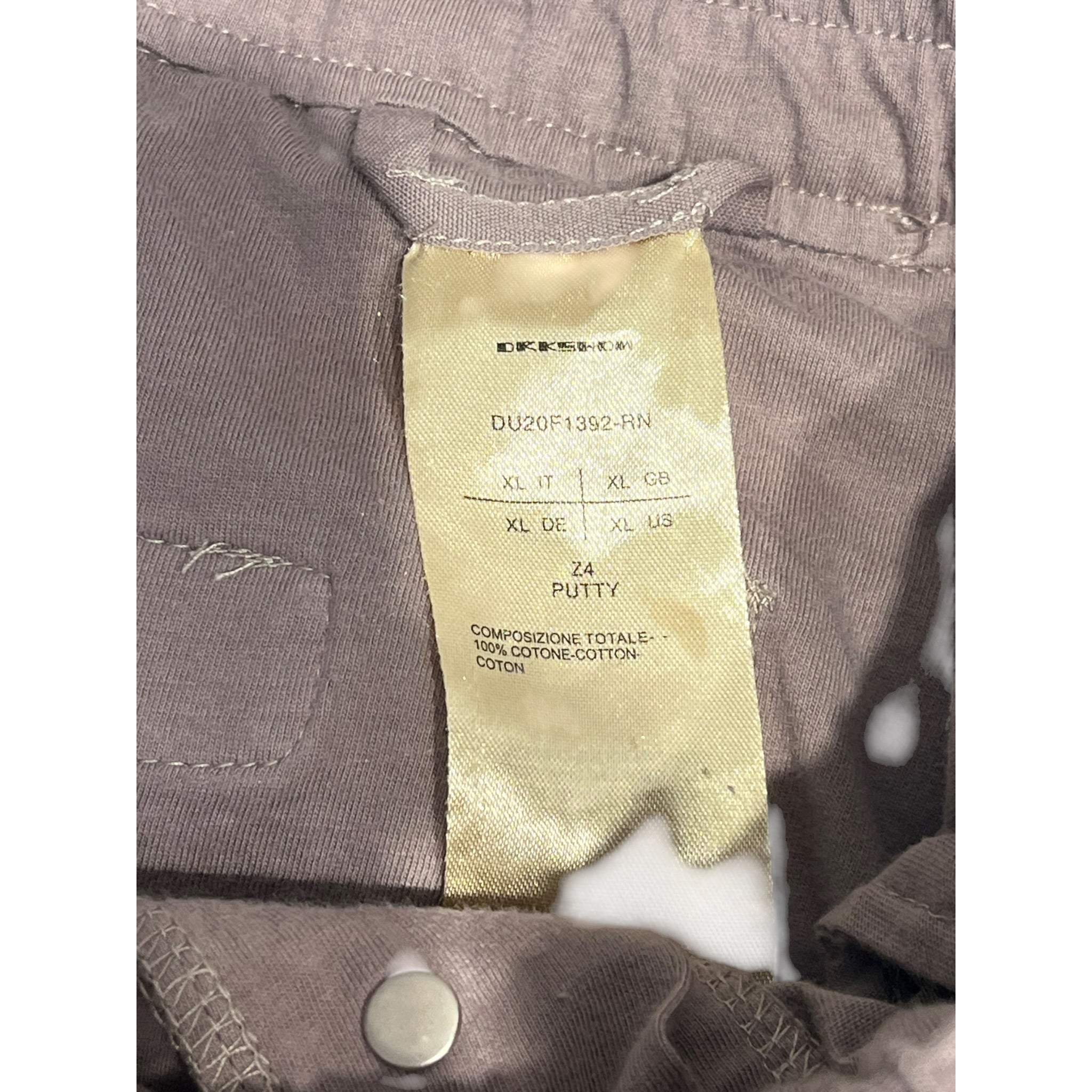 RICK OWENS DRKSHDW/Pants/XL/Cotton/GRY/BERLIN view 3