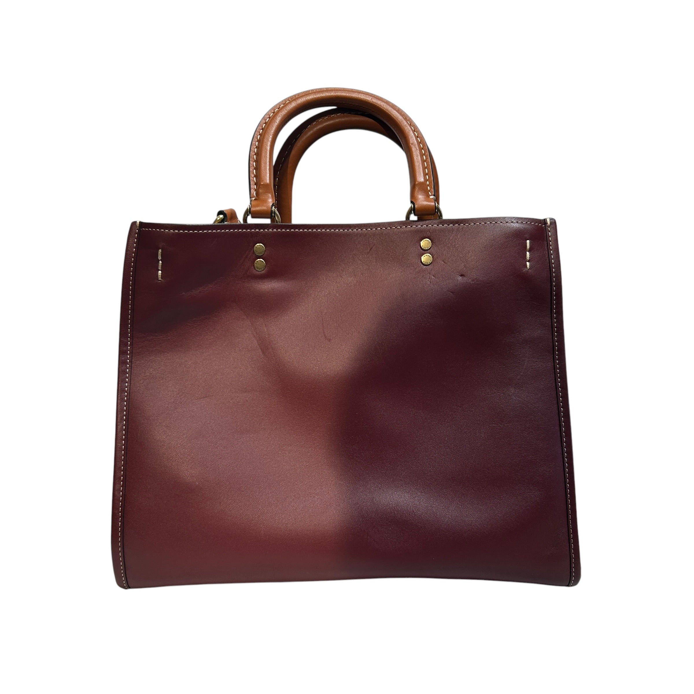 COACH/Hand Bag/Leather/BRD/ROGUE BAG BRASS view 2