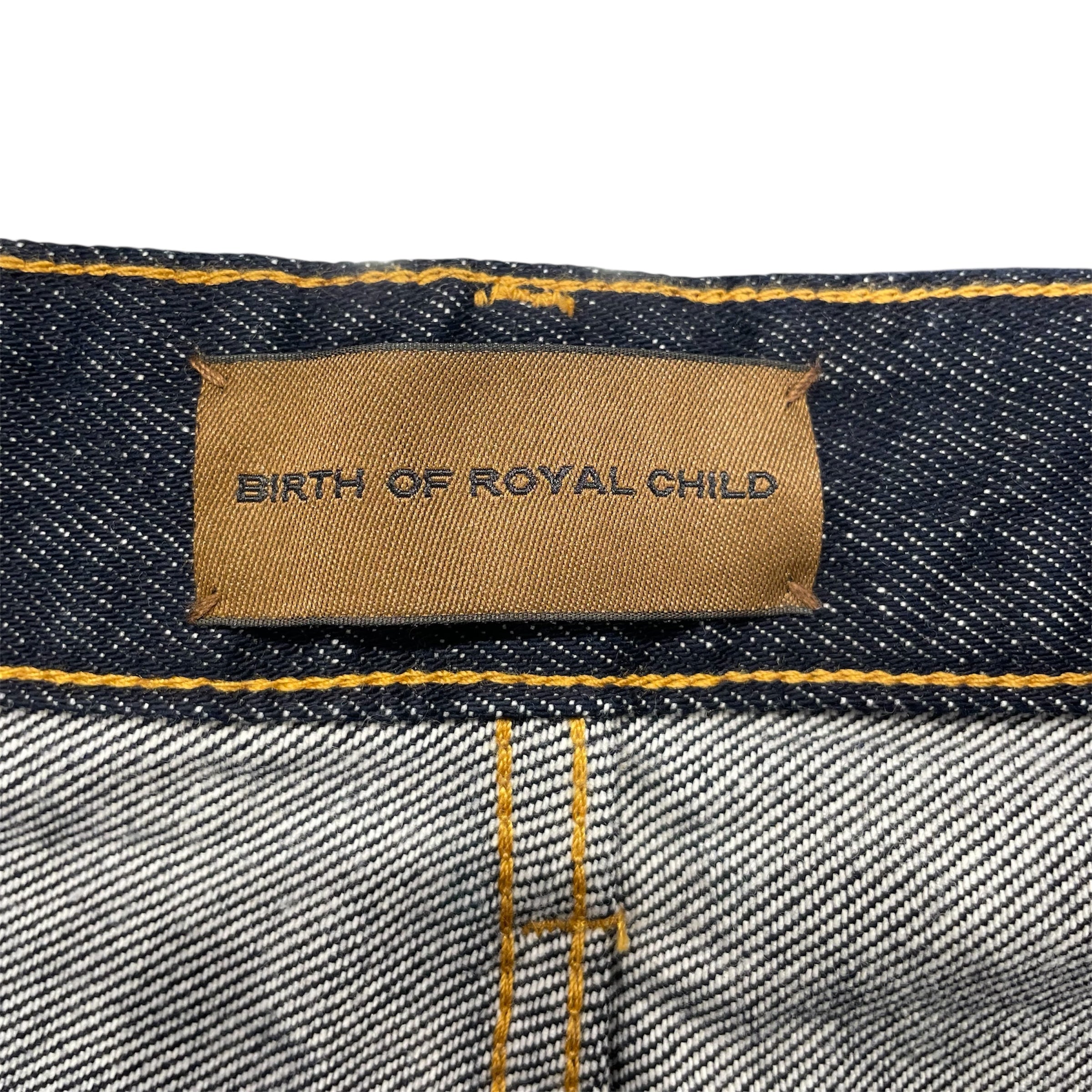 Birth Of Royal Child/Pants/L/Denim/NVY/RHINESTONE view 4