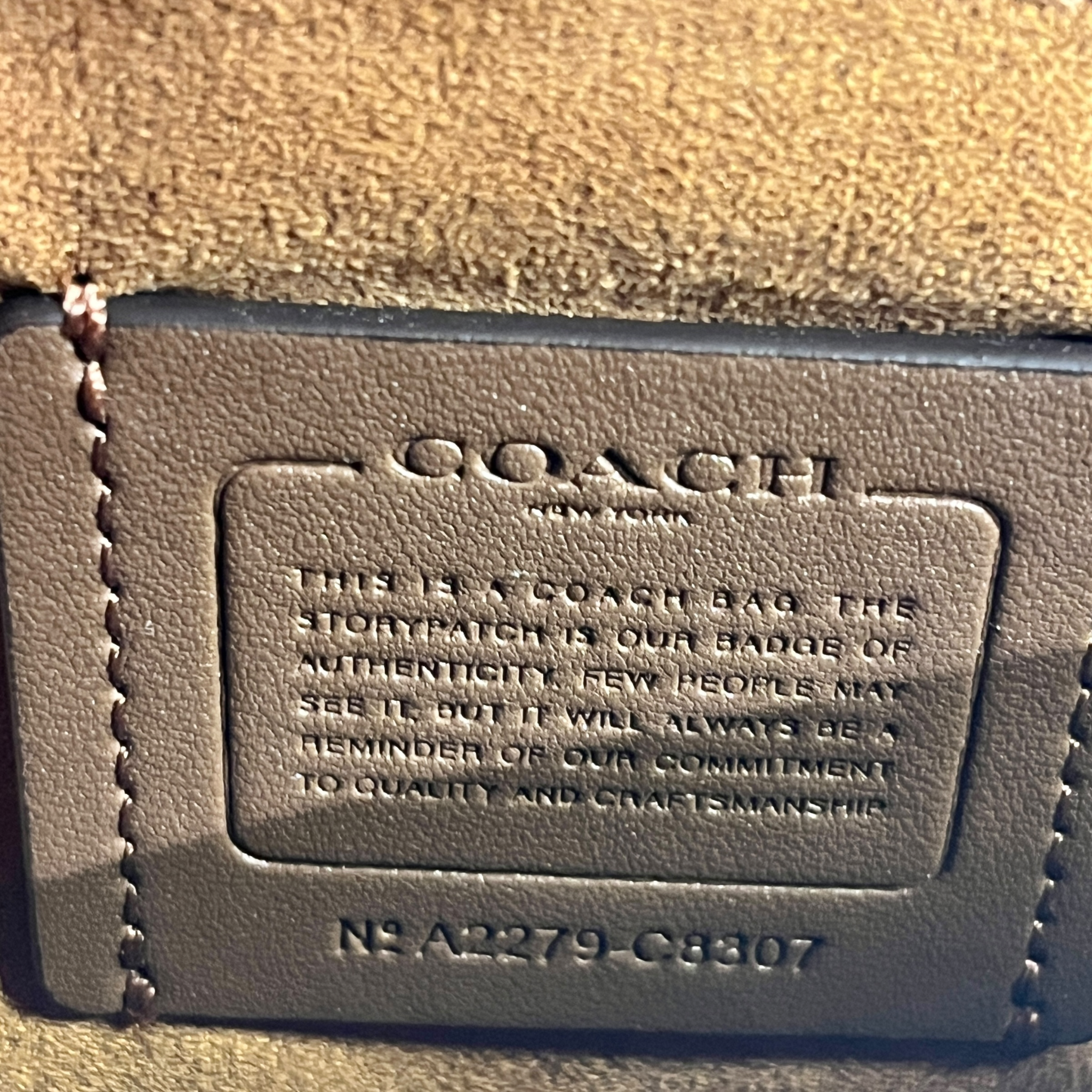 COACH/Cross Body Bag/Monogram/YEL/LONNIE CROSSODY view 5