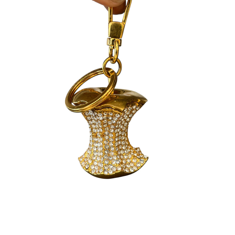 VERSACE/GLD/APPLE KEYCHAIN