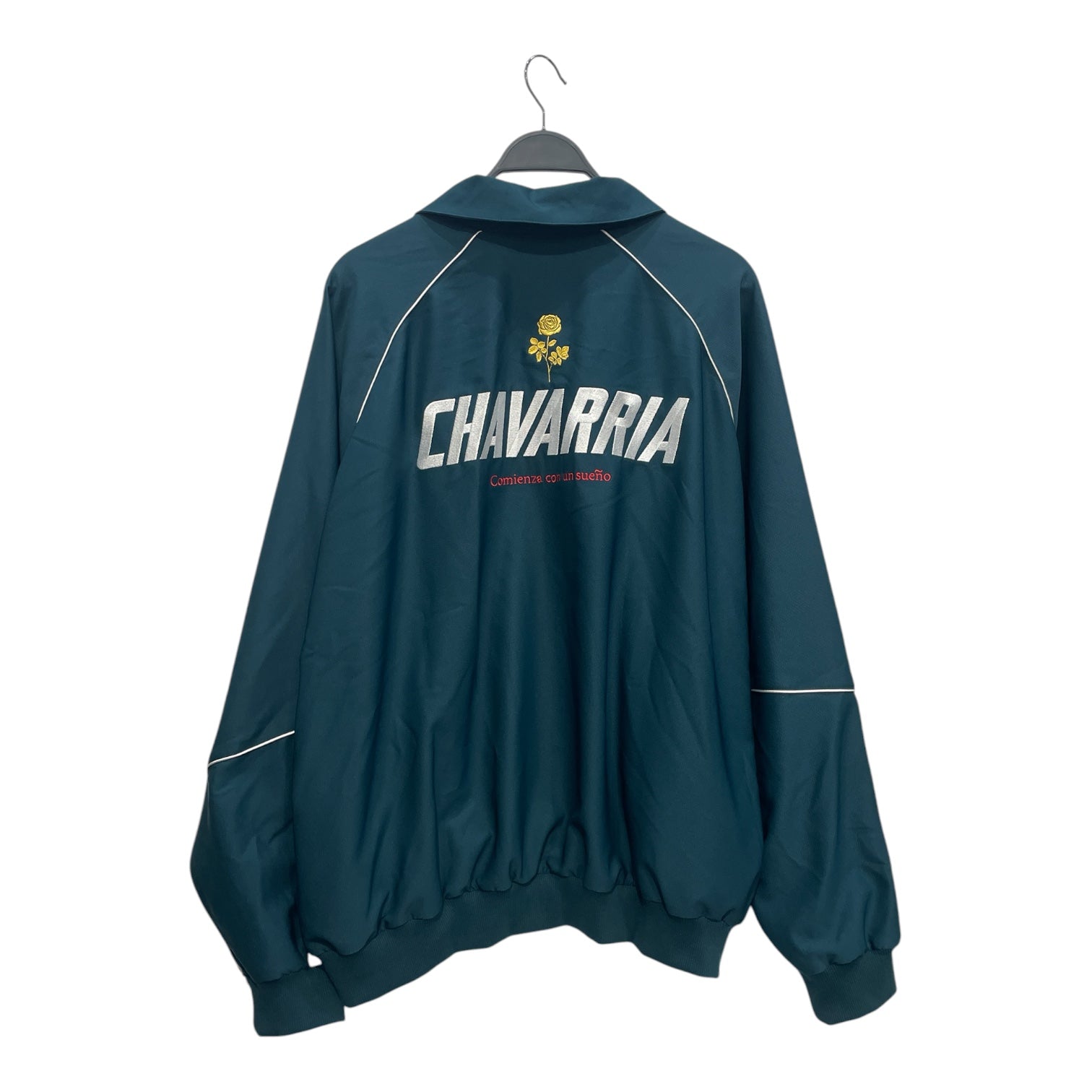 WILLY CHAVARRIA/adidas/Baseball Jkt/XL/Polyester/GRN/Graphic/COMIENZA SOCCER JKT view 2