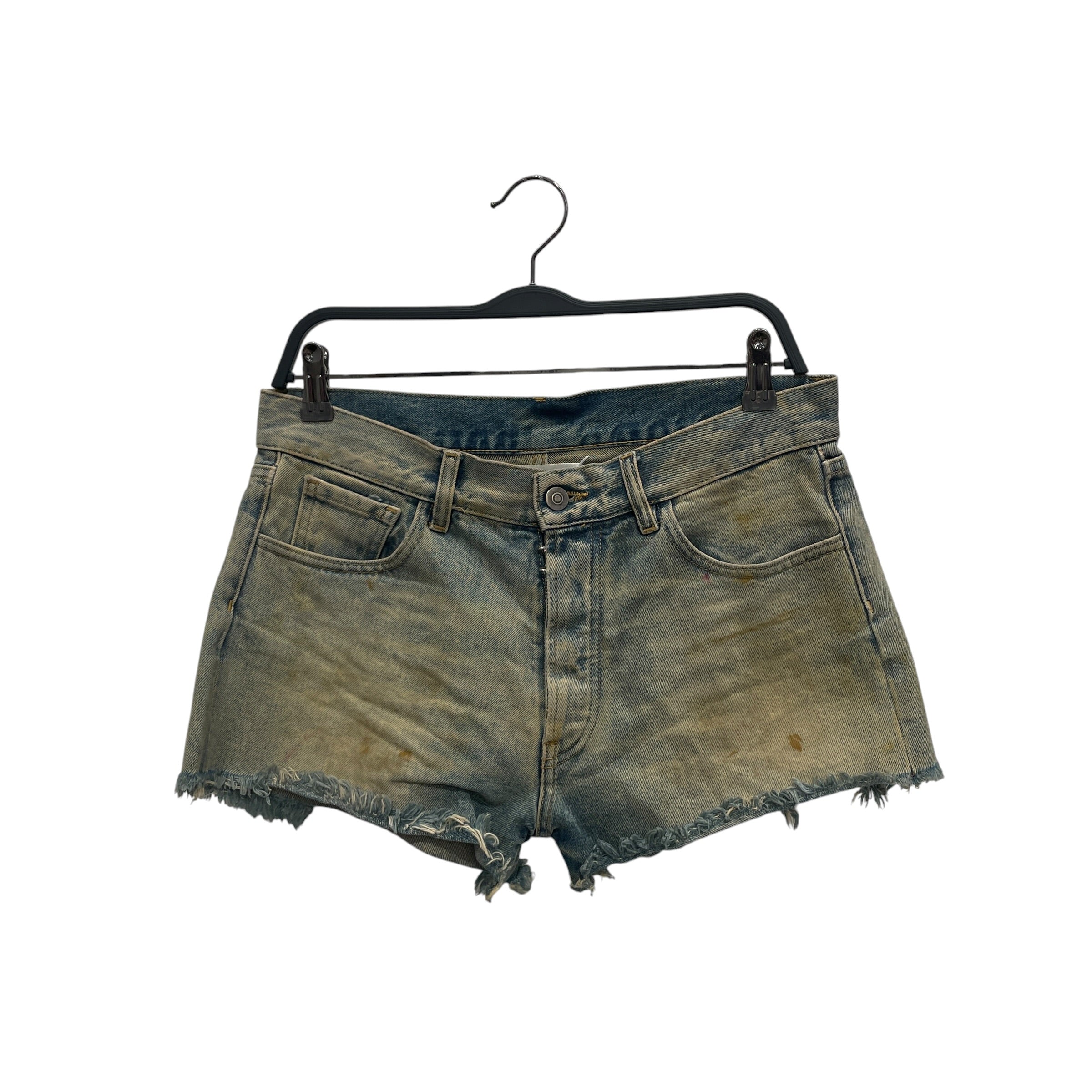 Maison Margiela/Shorts/32/Cotton/IDG/DISTRESSED CUTOFF SHORTS view 1