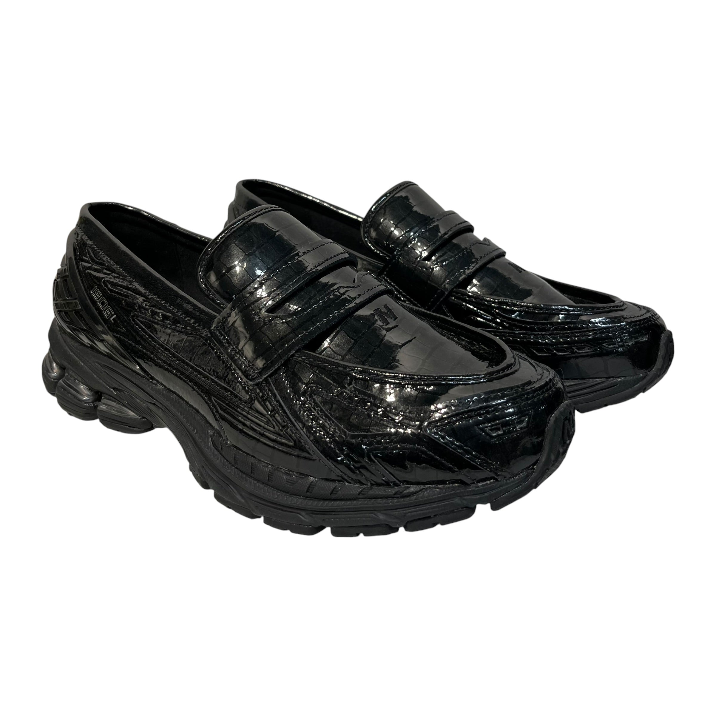 NEW BALANCE/U1906/Loafers/US 11.5/Leather/BLK/U1906LCR view 1