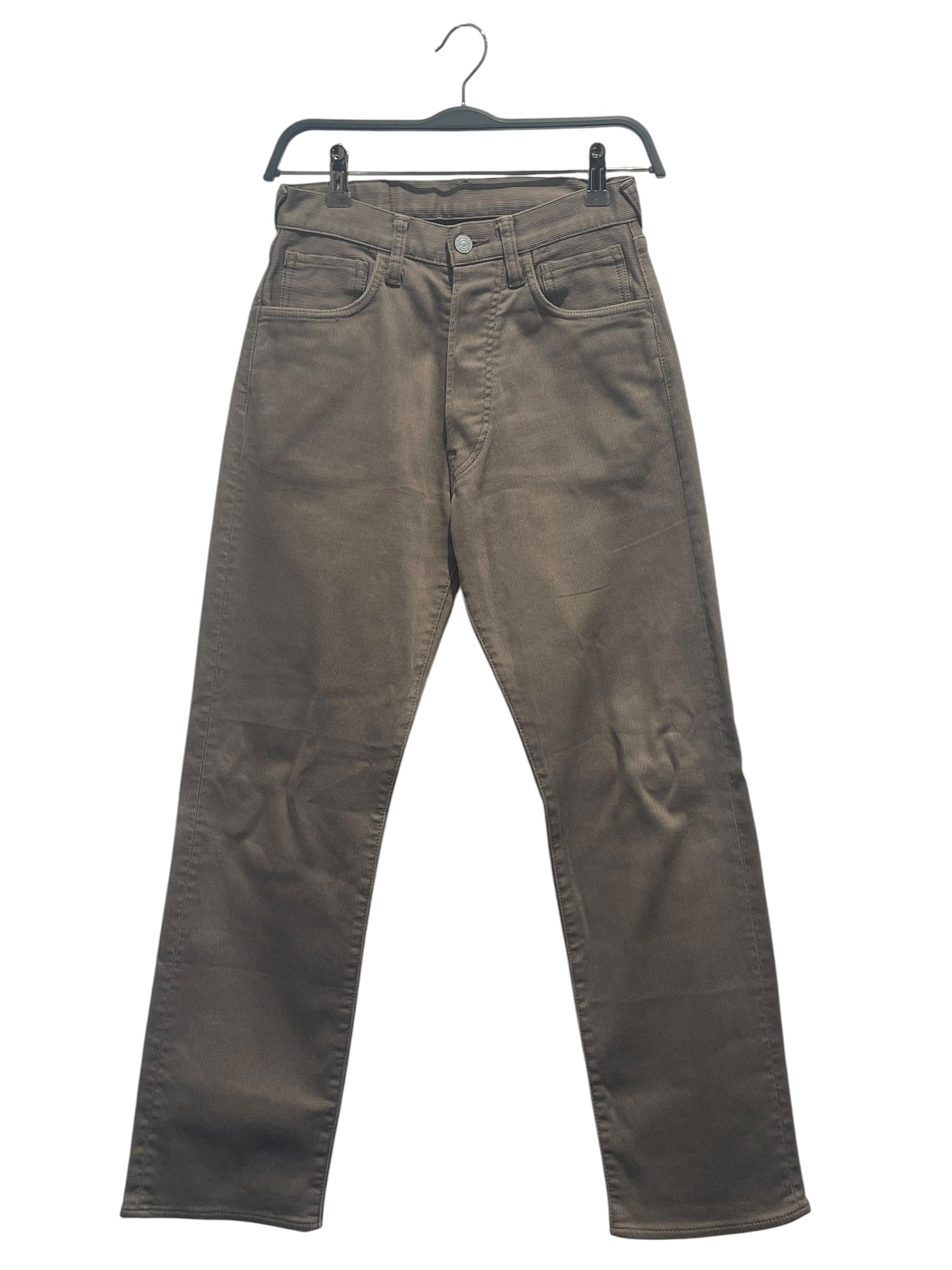 EVISU/Straight Pants/26/Cotton/GRN/'M' embrodery back pockets view 1