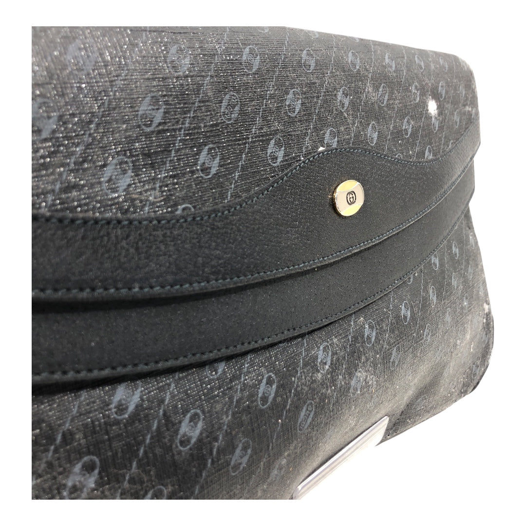 GUCCI/Vintage/Clutch Bag/Monogram/BLK/VINTAGE COATED CANVAS CLUTCH view 7