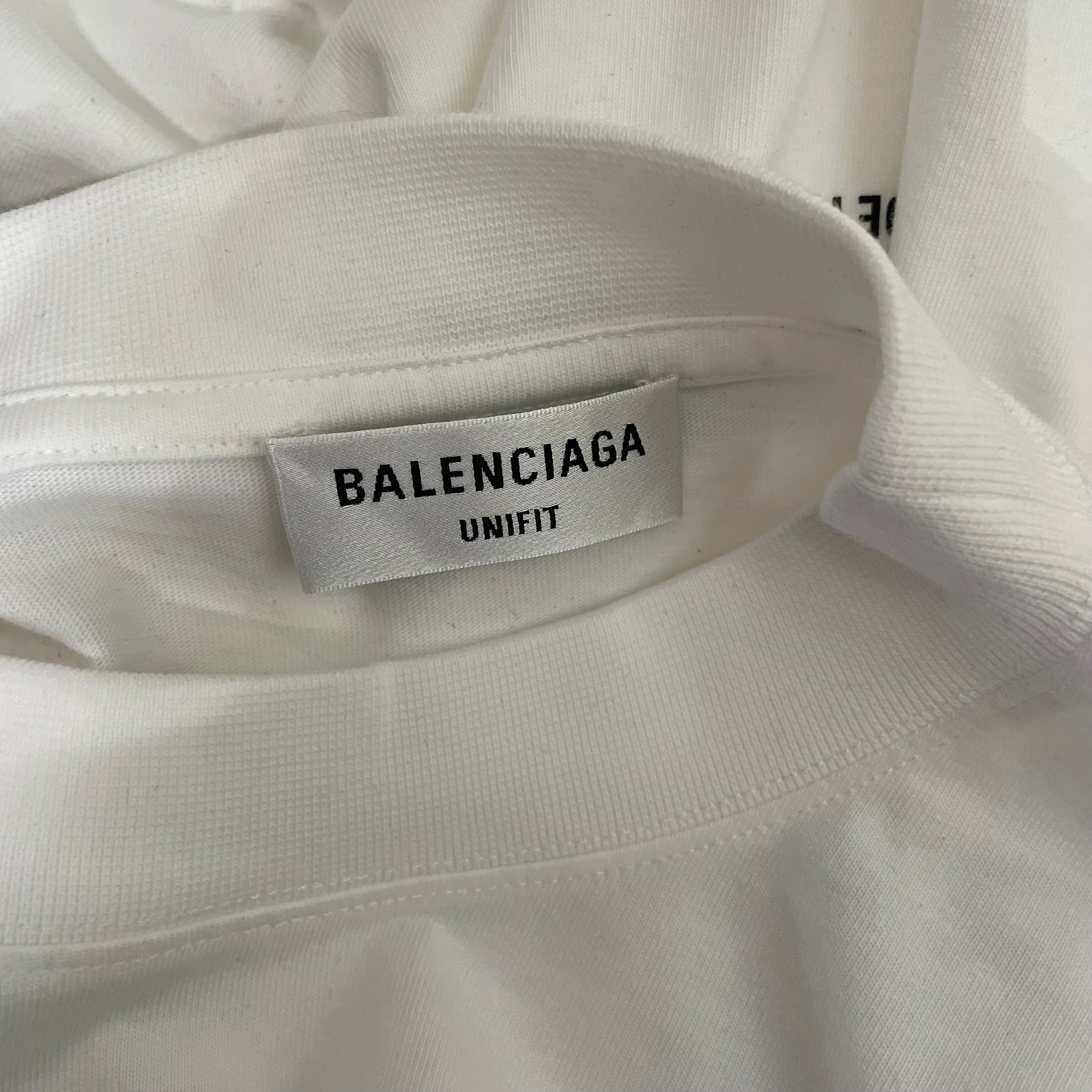 BALENCIAGA/T-Shirt/4/Cotton/WHT/2022 BOY/GIRL PRIDE view 3
