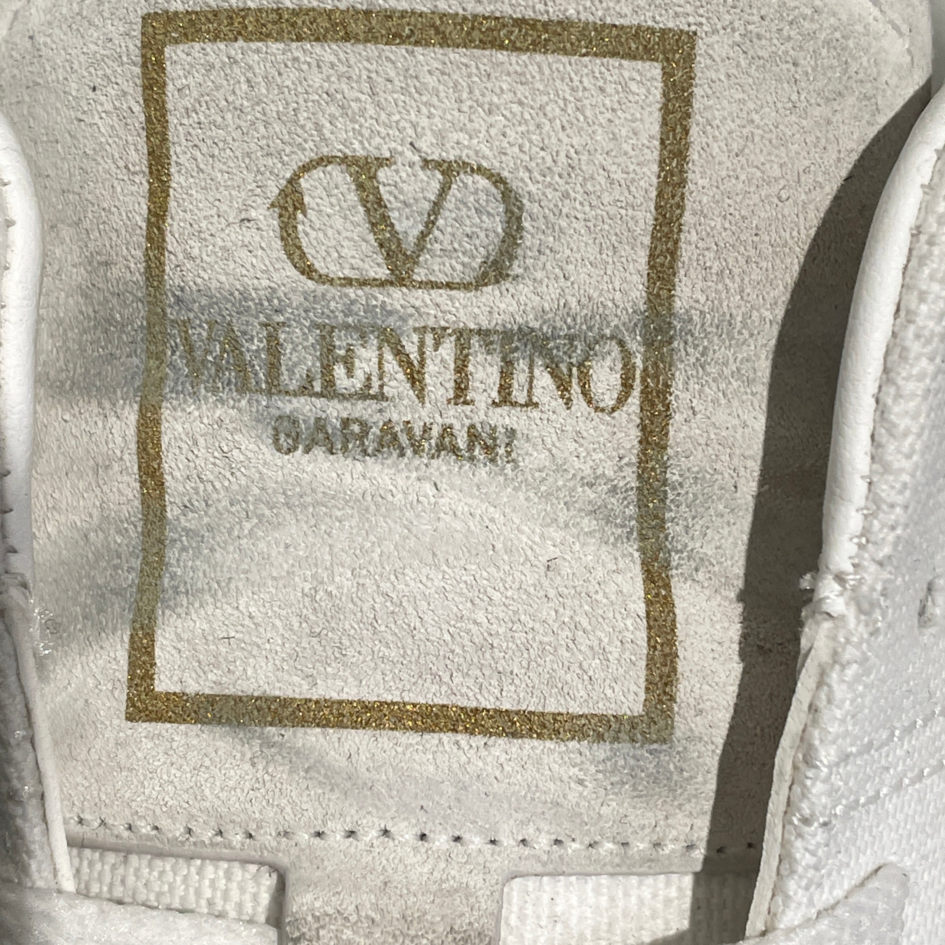 VALENTINO/Low-Sneakers/EU 43/Cotton/WHT/ view 6