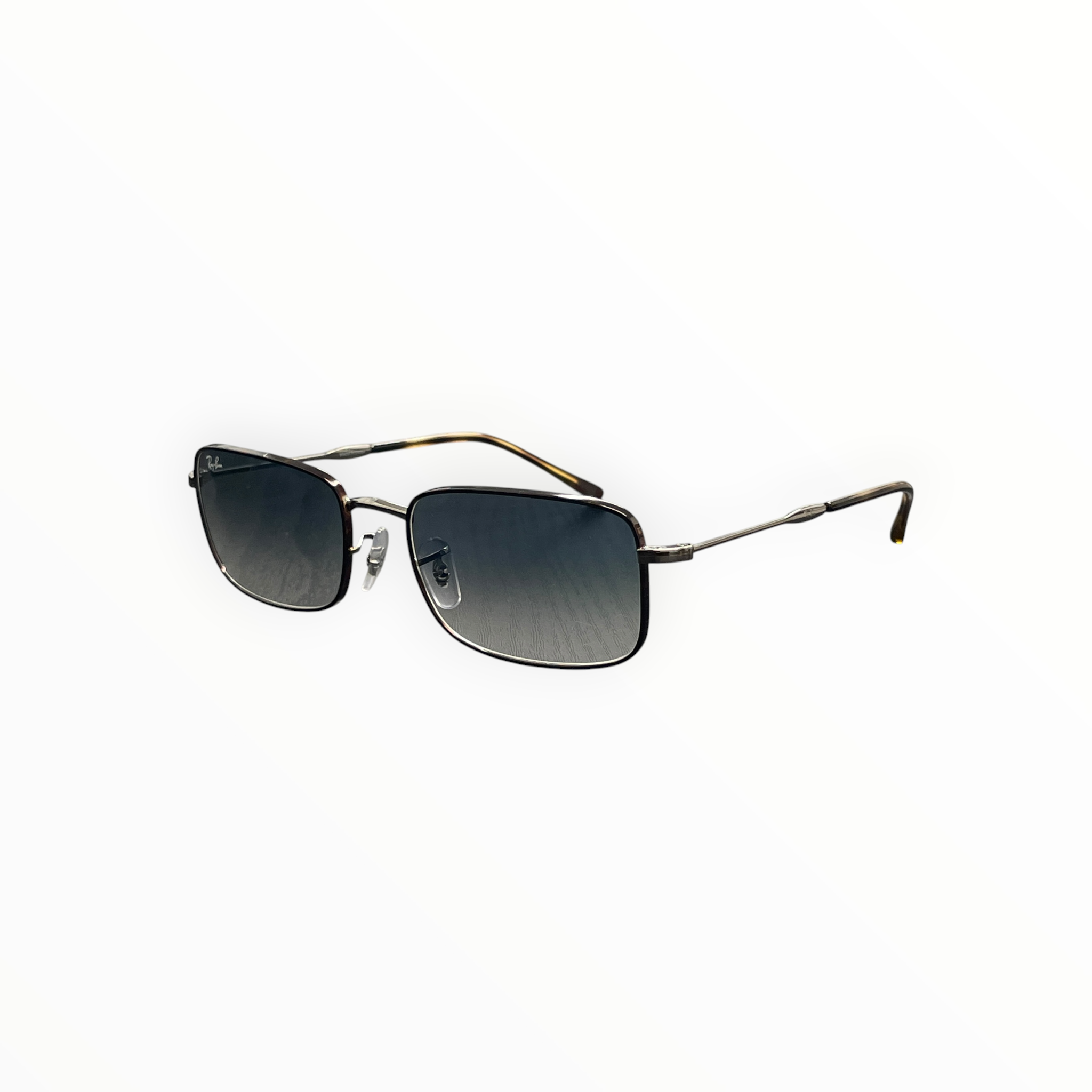 Ray-Ban/Sunglasses/Metal/BRD/M's/BLUELENS/DARKSILVER/TOURTISE view 2