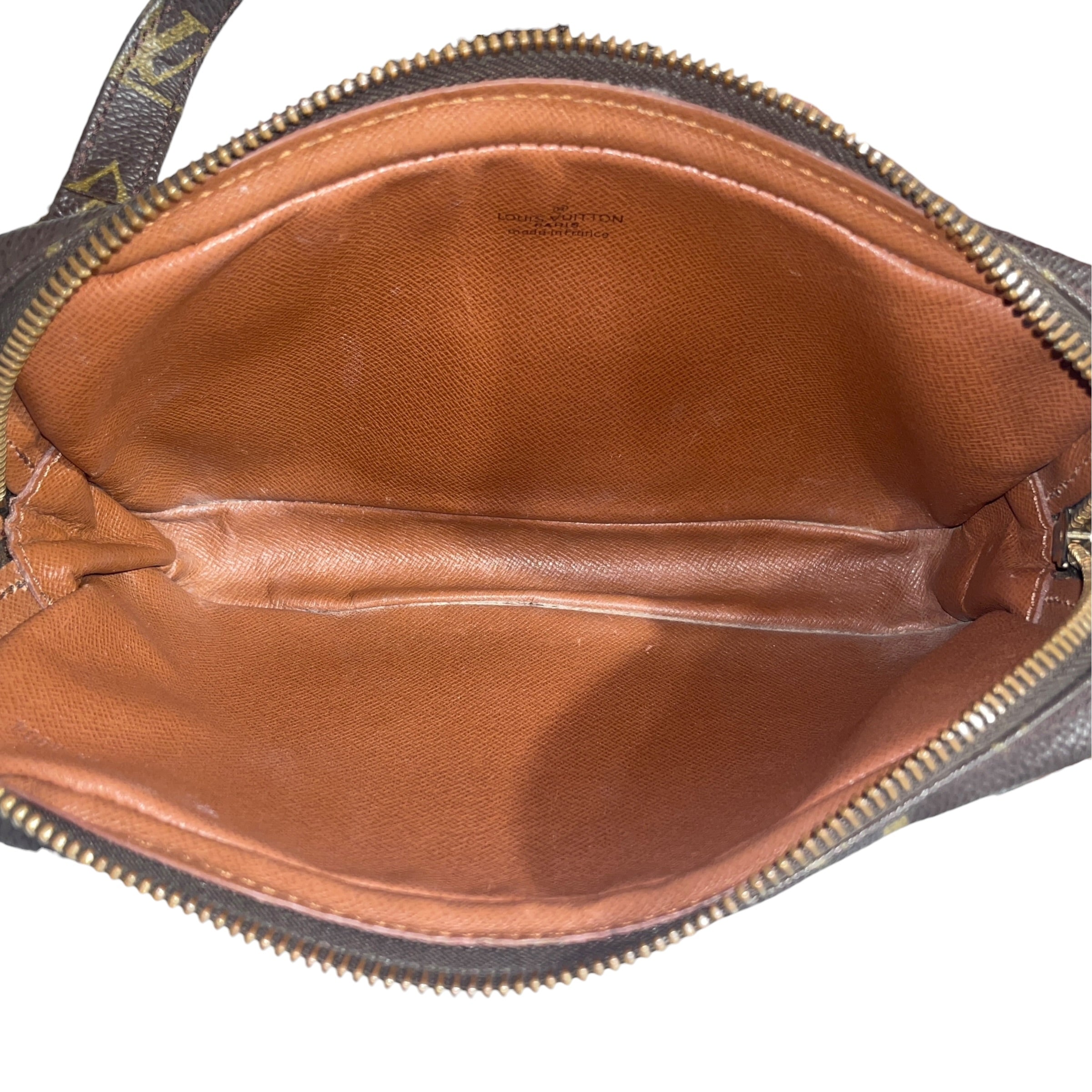 LOUIS VUITTON/Cross Body Bag/Monogram/Leather/BRW/Pochette Marly view 4