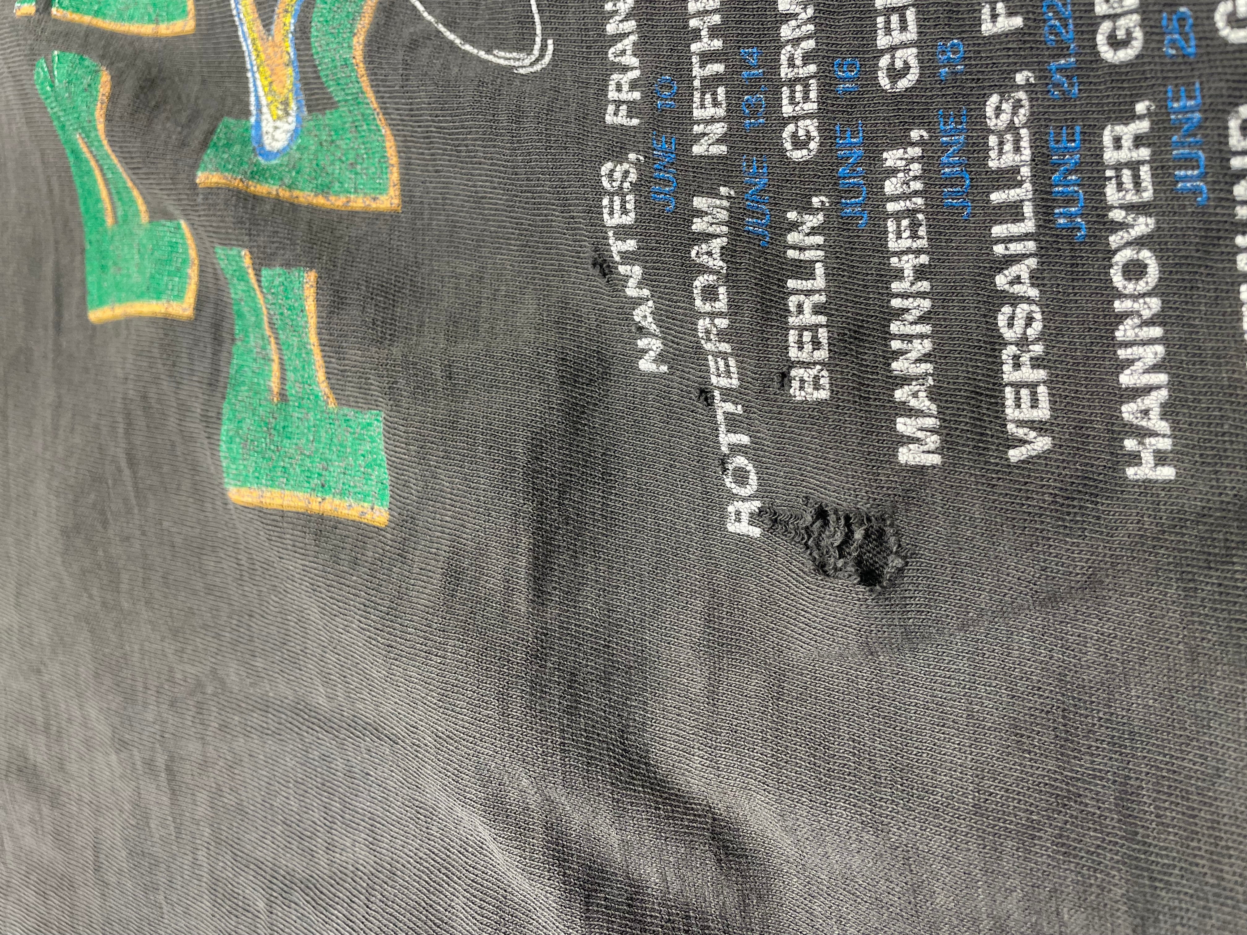 Vintage/T-Shirt/L/Cotton/BLK/Graphic/pink floyd1987 view 6