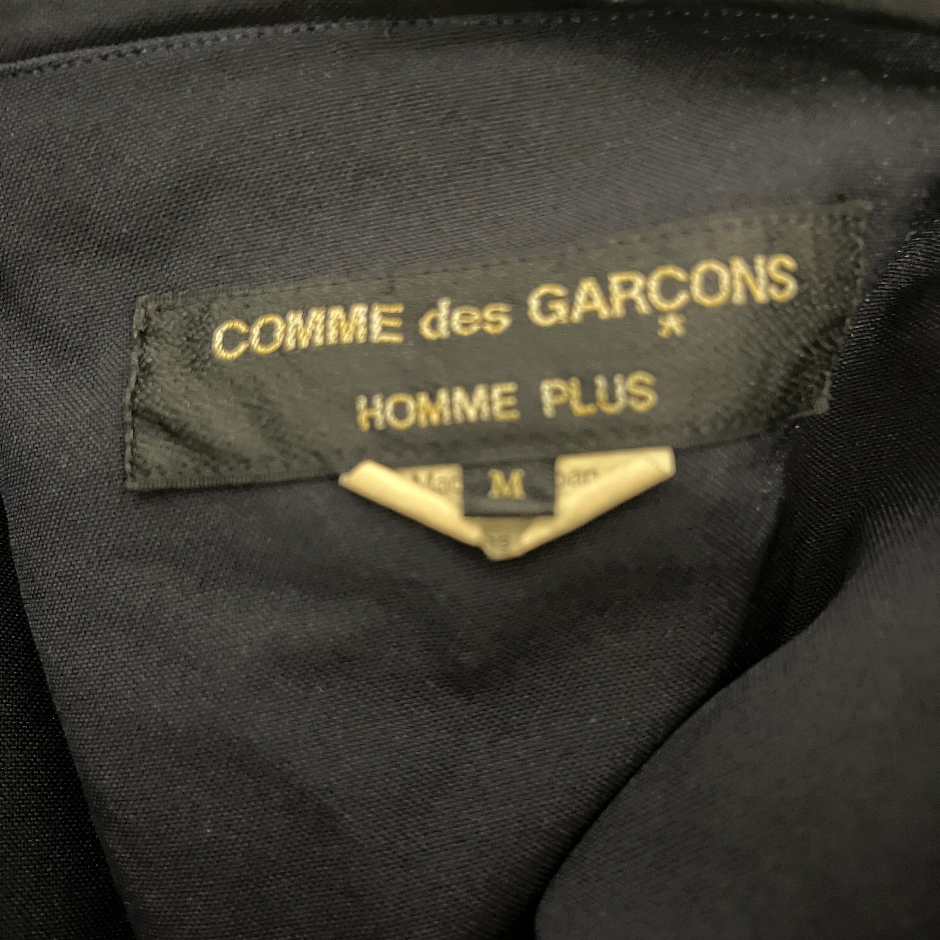 COMME des GARCONS HOMME/Tailored Jkt/L/Wool/BLK/BLU/GRN INTERIOR BLAZER AD2013 view 3