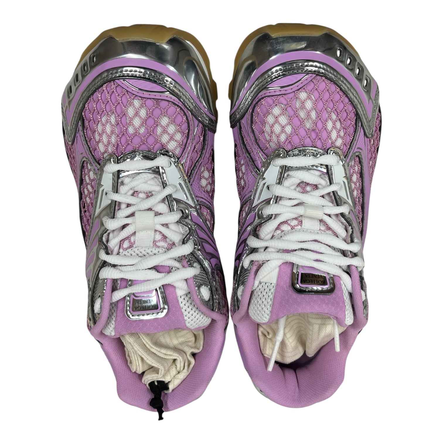 BOTTEGA VENETA/Low-Sneakers/EU 37/PNK/Orbit Metallic view 4