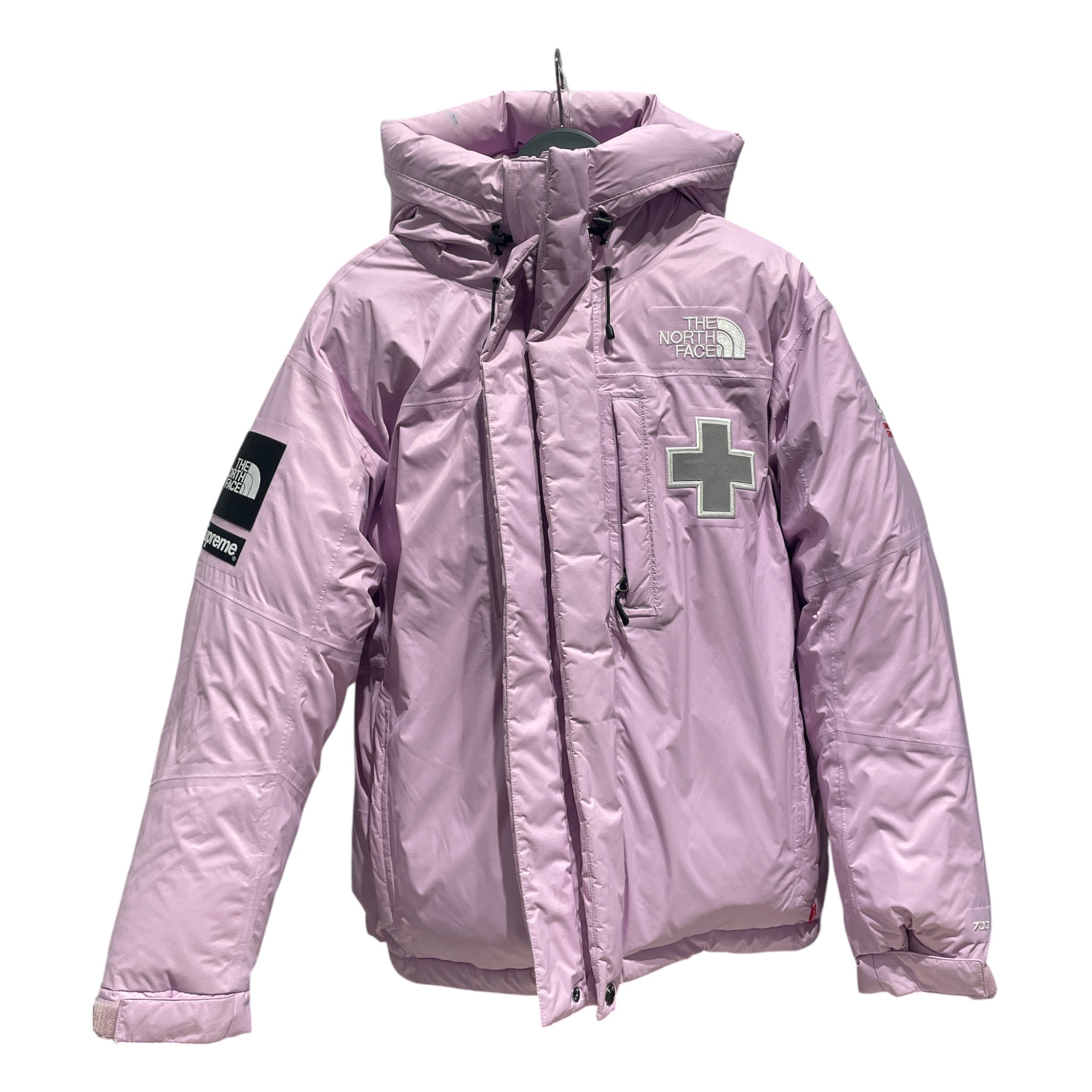 Supreme/THE NORTH FACE/Puffer Jkt/S/Nylon/PNK/Summit Series Rescue Puffer view 1