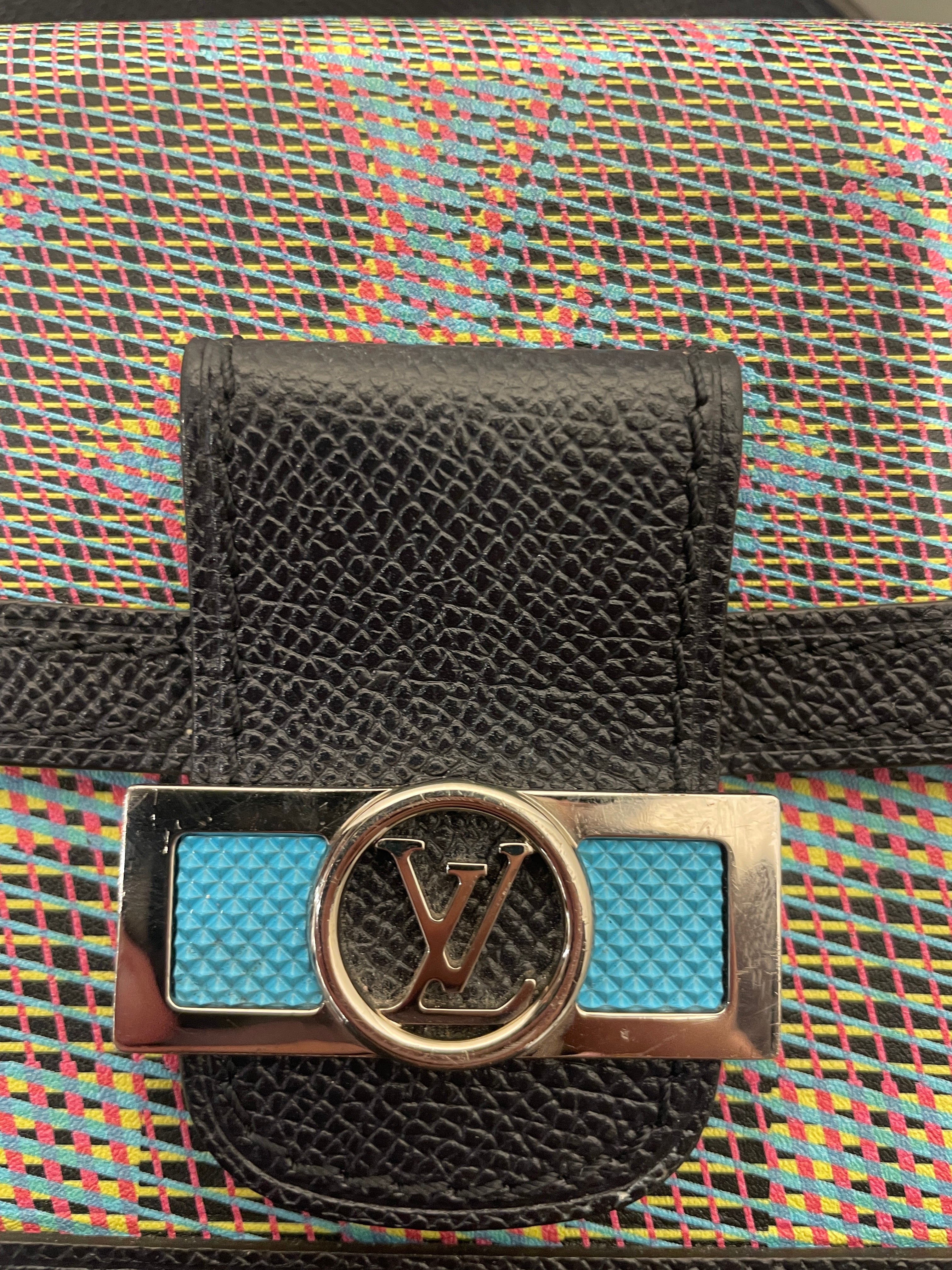 LOUIS VUITTON/Fanny Pack/Monogram/BLK/LOUIS VUITTON DAUPHINE POP view 5