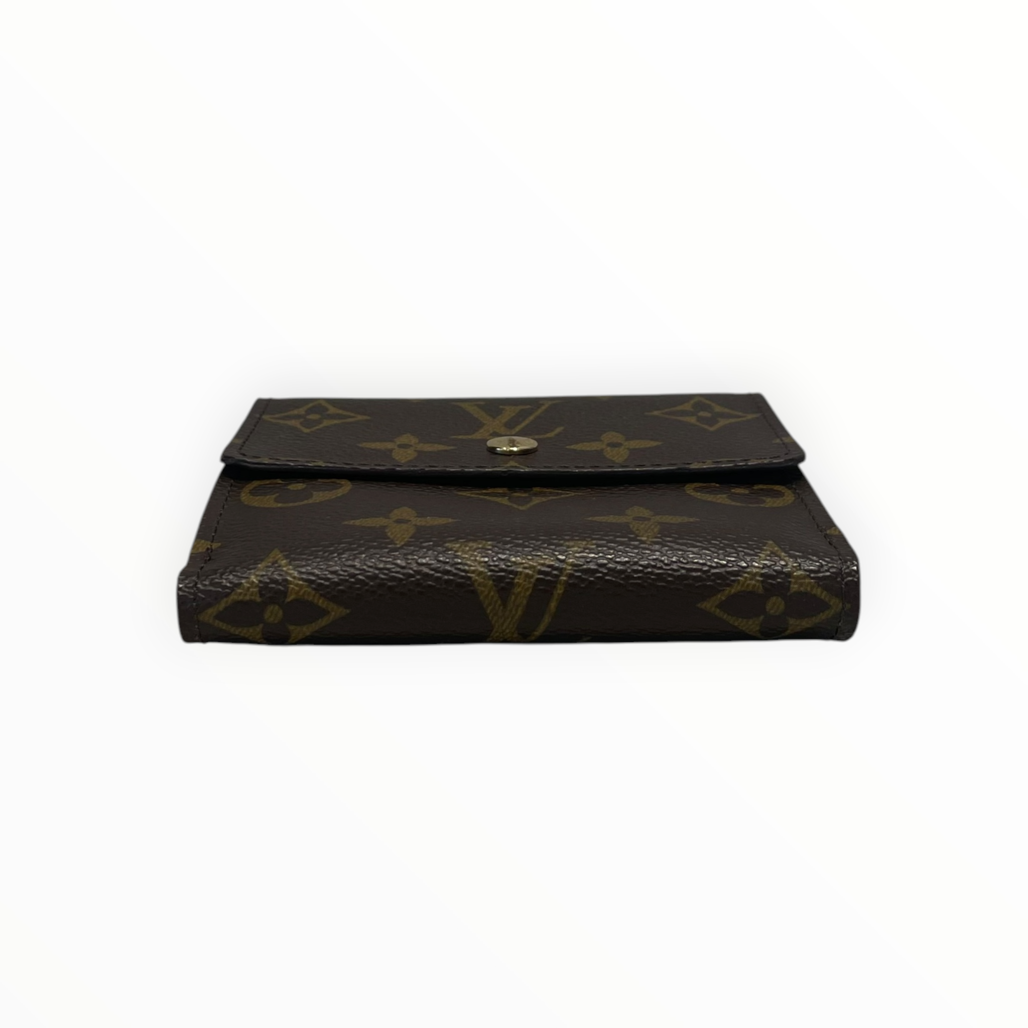 LOUIS VUITTON/Trifold Wallet/Monogram/Leather/BRW/M's/Elise Trifold Wallet view 3