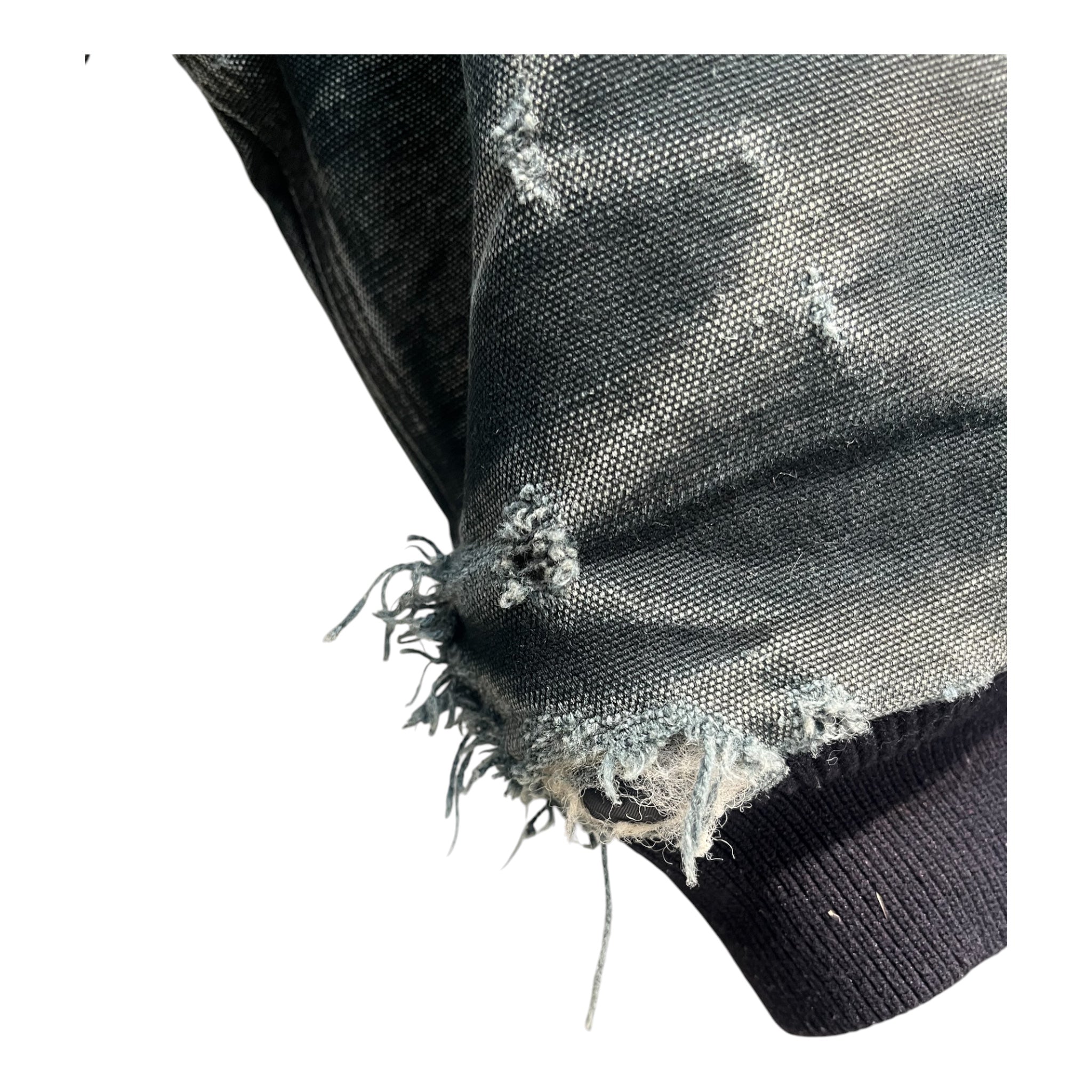 Carhartt/Denim Jkt/XXL/Cotton/BLK/FADED DISTRESSEDD view 5