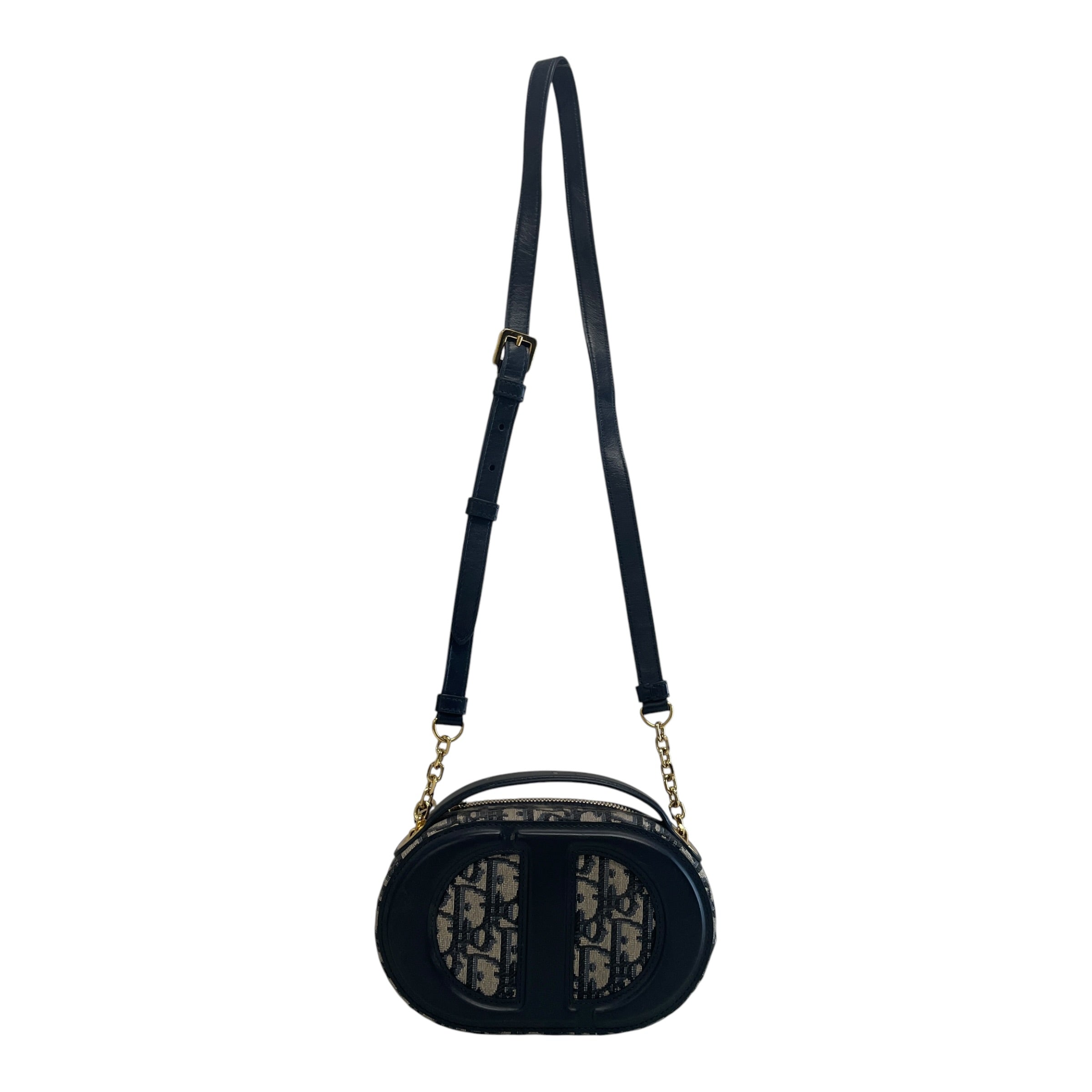 Christian Dior/Cross Body Bag/Monogram/Leather/MLT/OBLIQUE CD SIGNATURE BAG view 2
