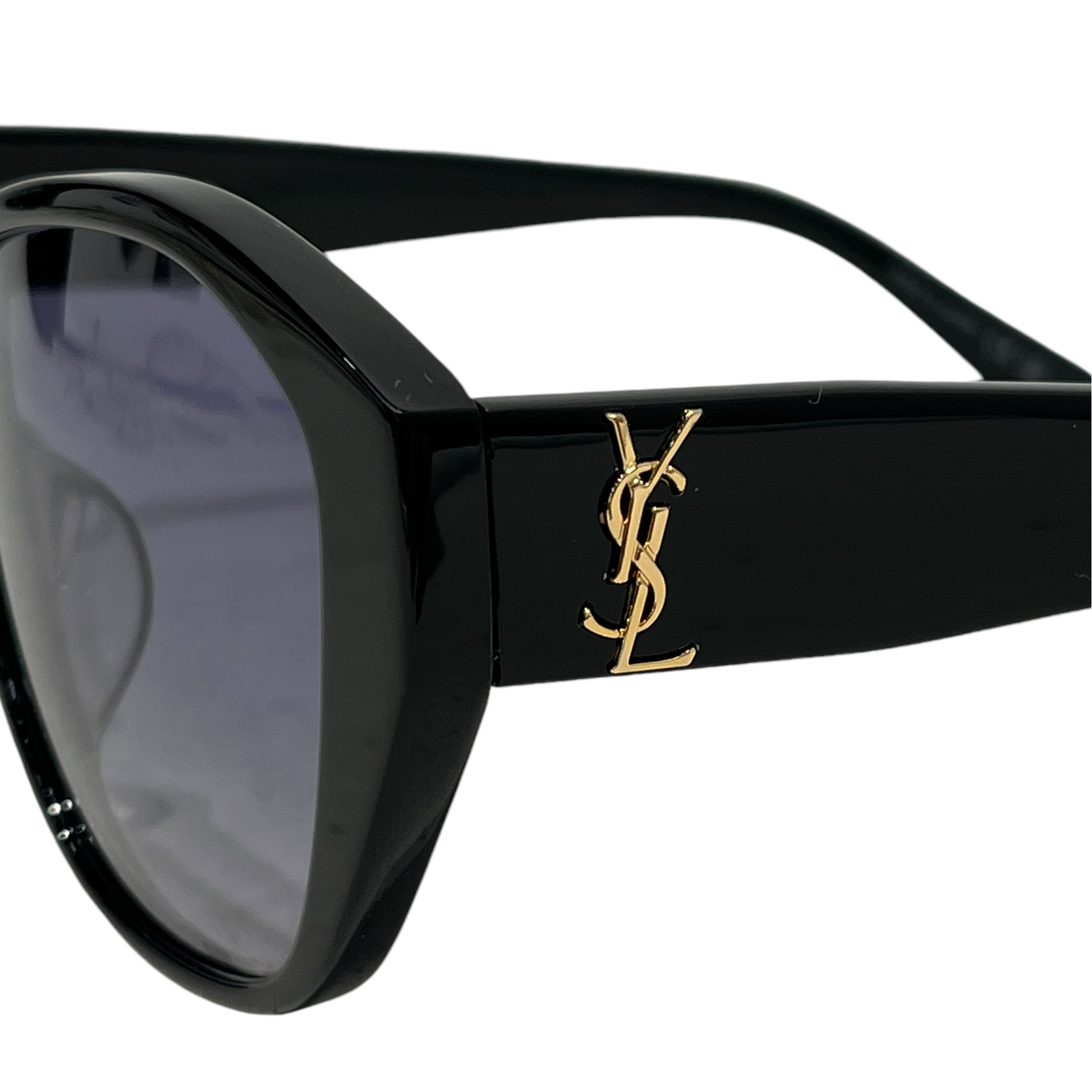 YVES SAINT LAURENT/Sunglasses/Celluloid/BLK/SLM8/FN 001 view 3