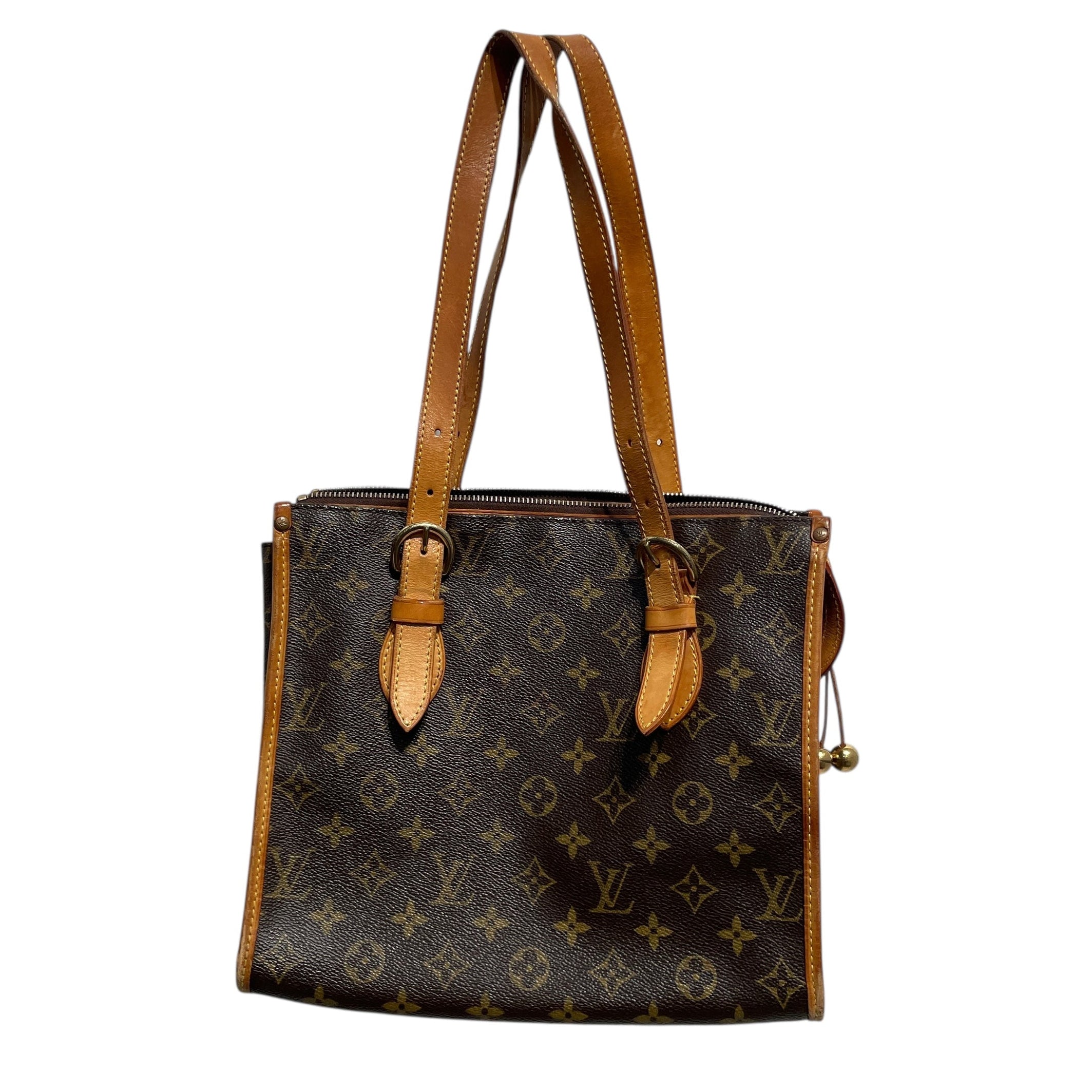 LOUIS VUITTON/Hand Bag/Monogram/Leather/BRW/POPINCOURT HAUT view 1