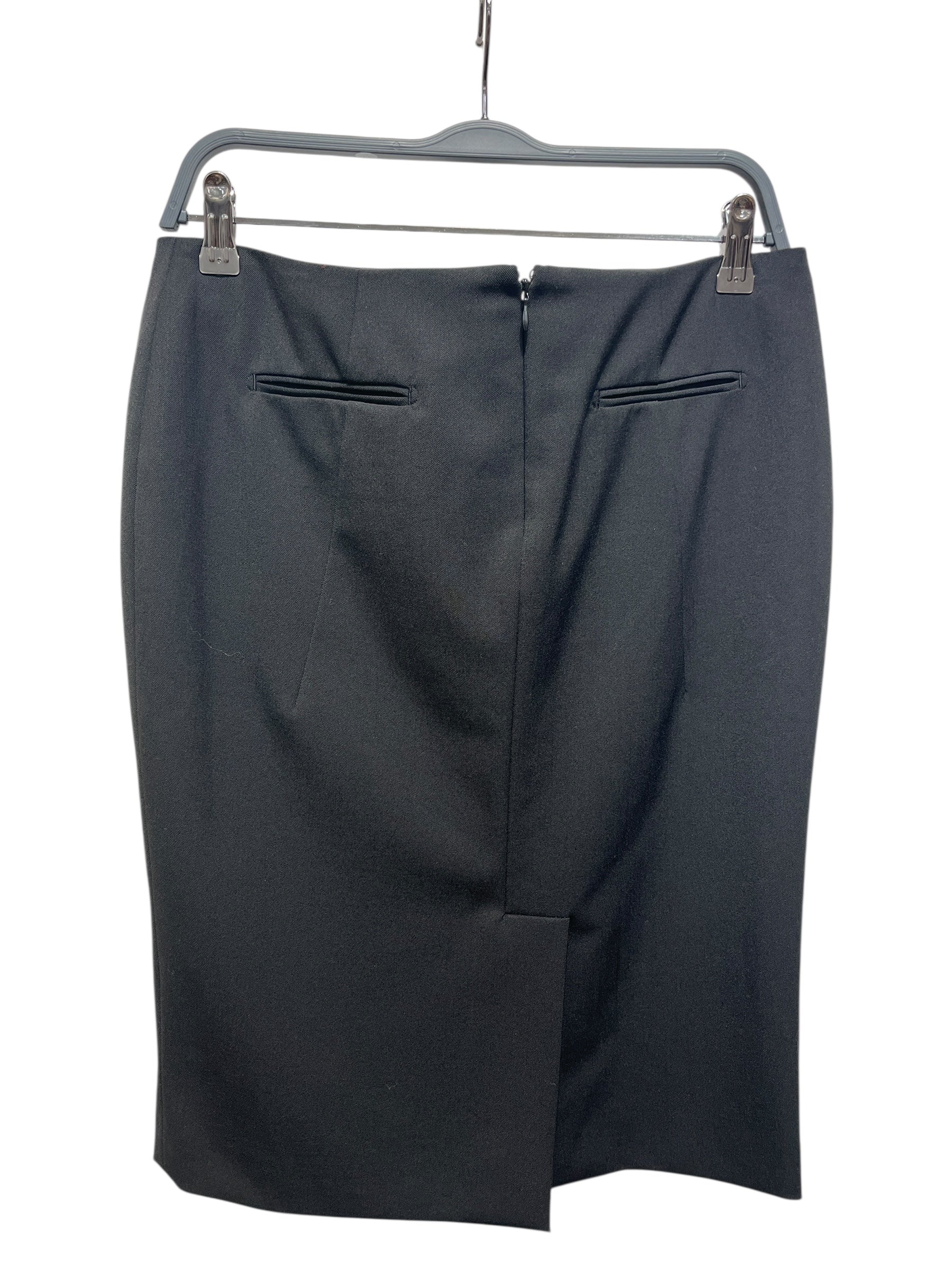 TOM FORD/Skirt/46/Cotton/BLK/Midi Length/MIDDLE SPLIT SKIRT1 view 2