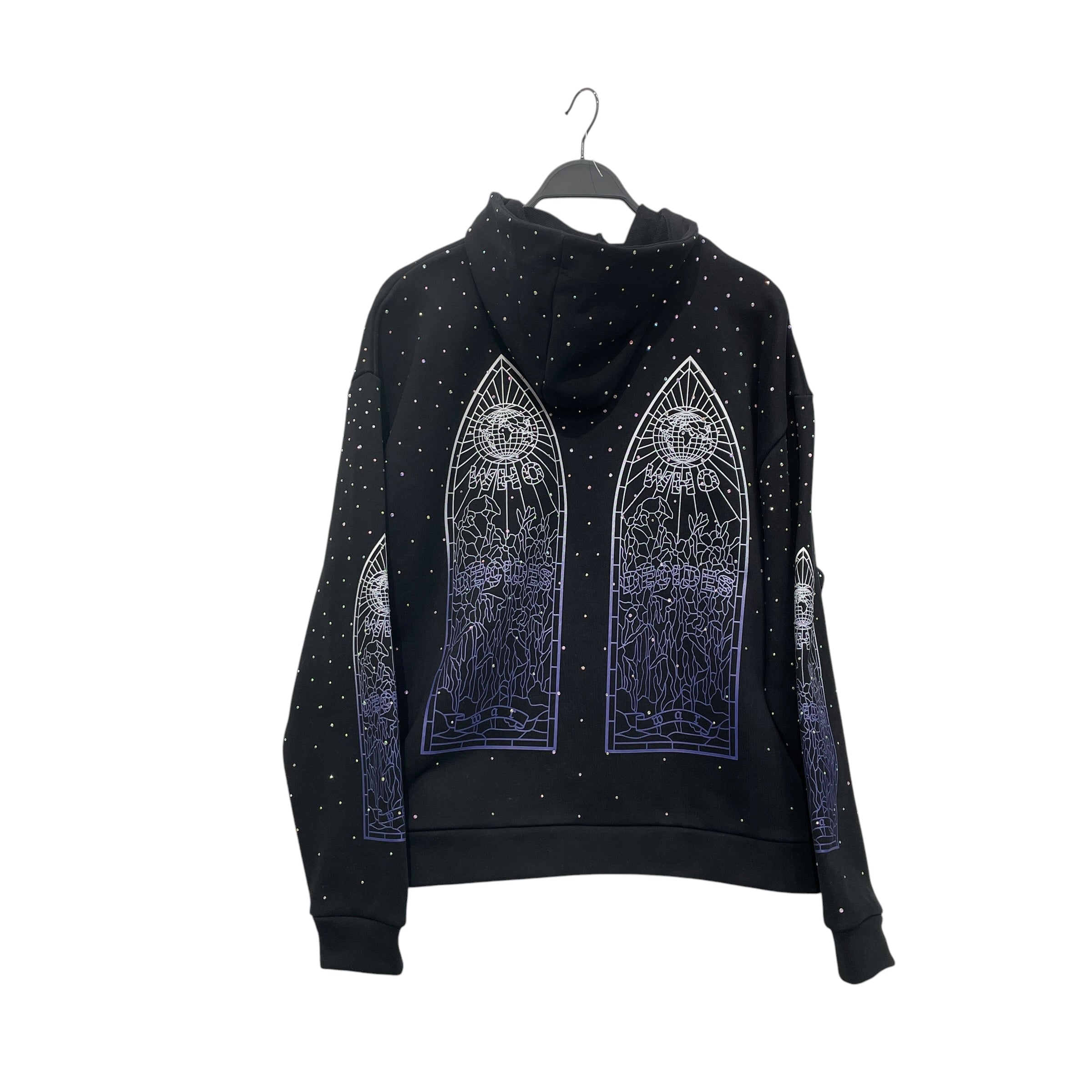 WHO DECIDES WAR/Hoodie/S/Cotton/BLK/CATHERDRAL view 2
