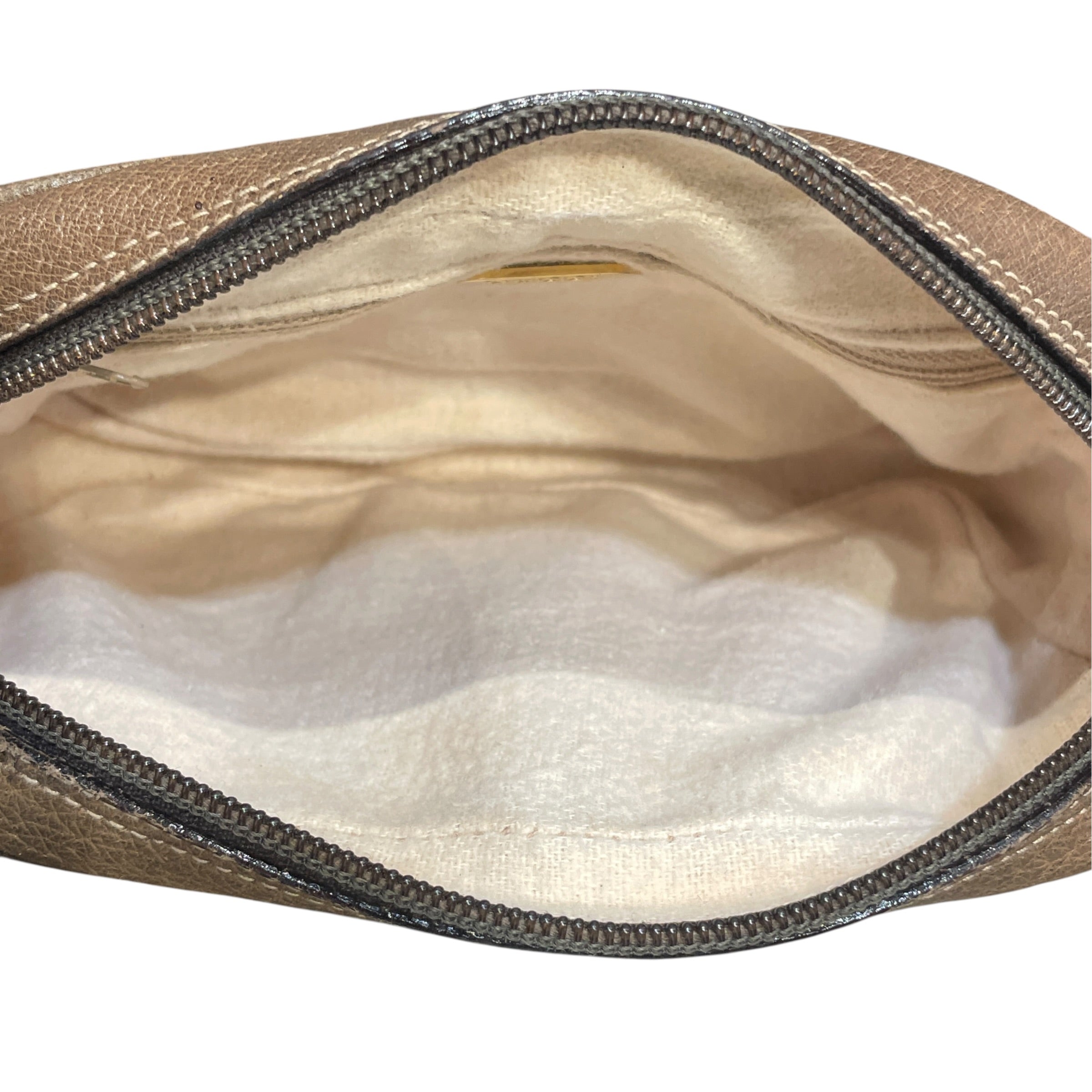 GUCCI/Cross Body Bag/Monogram/Leather/GRY/Plus Mini Shoulder view 4