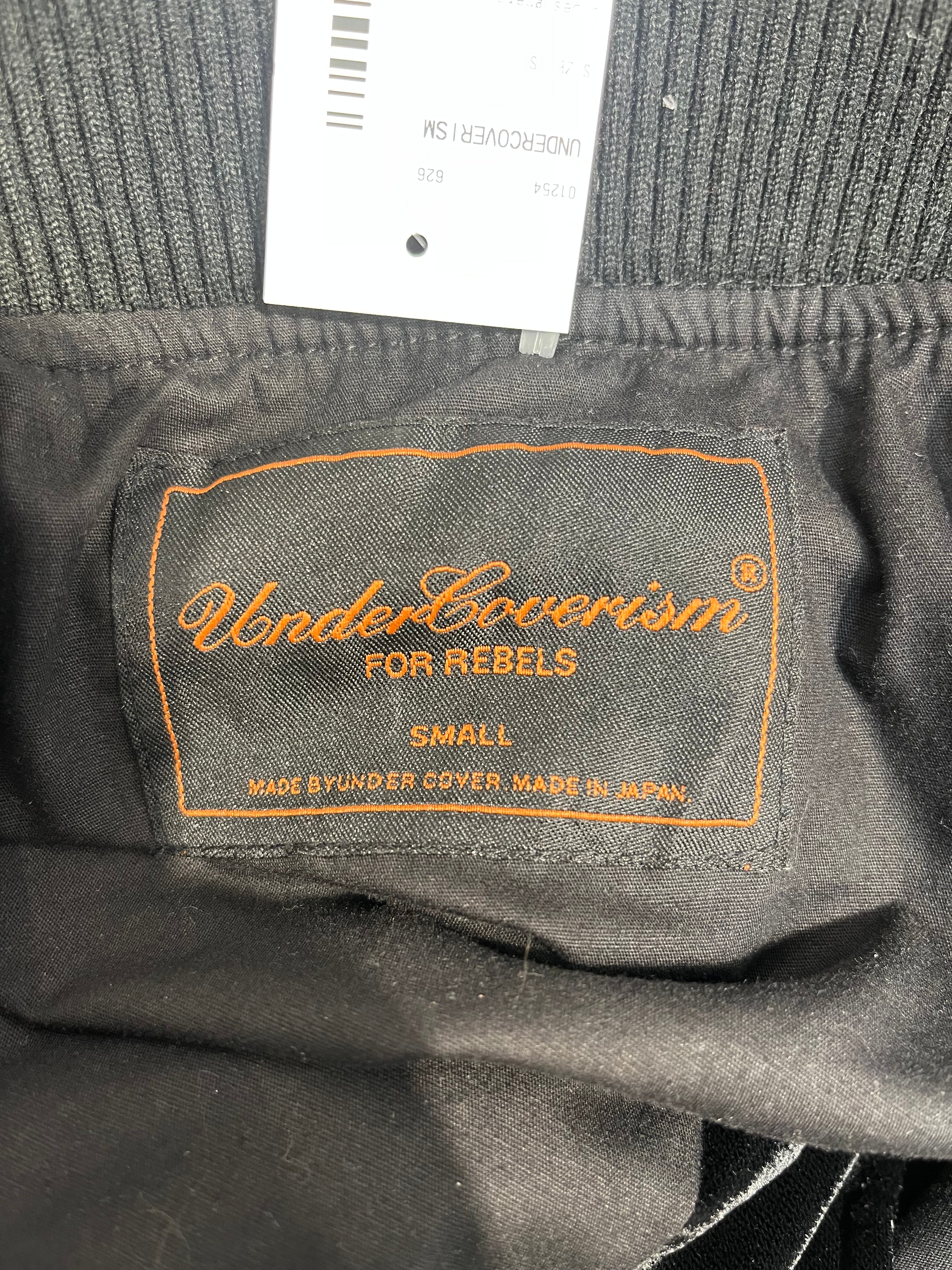 Undercoverism/Jacket/Velour/BLK/Graphic/CRACKED BACKWORKS view 3