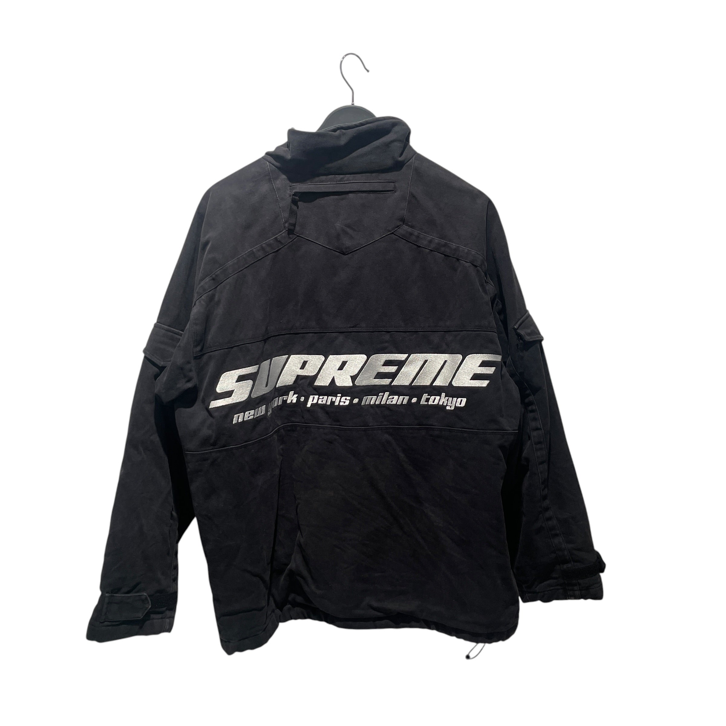 Supreme/Denim Jkt/M/Denim/GRY/Mock neck view 2