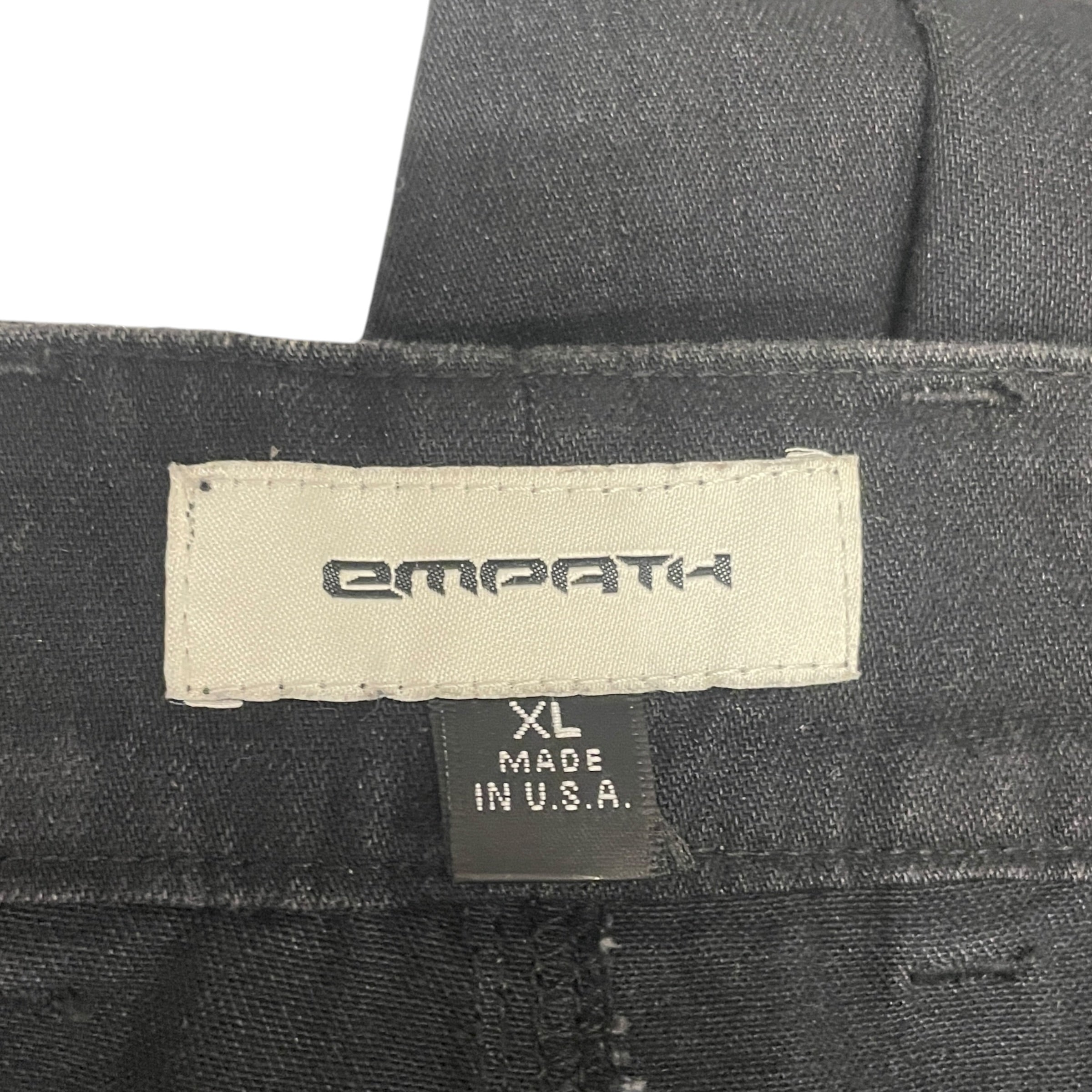 EMPATH/Pants/XL/Cotton/BLK/NICHE PLEAT PANTS view 3