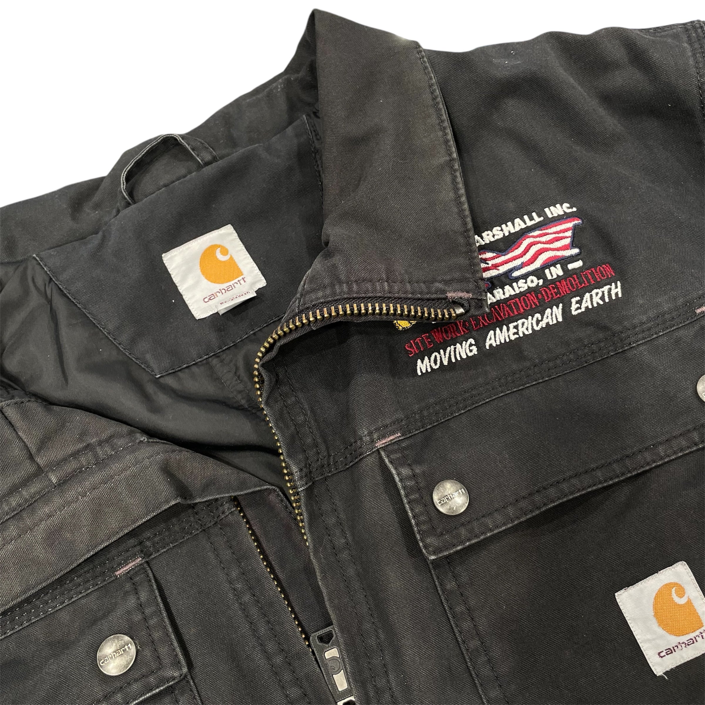 Carhartt/Coat/XL/Denim/BLK/G.E. MARSHALL INC view 3