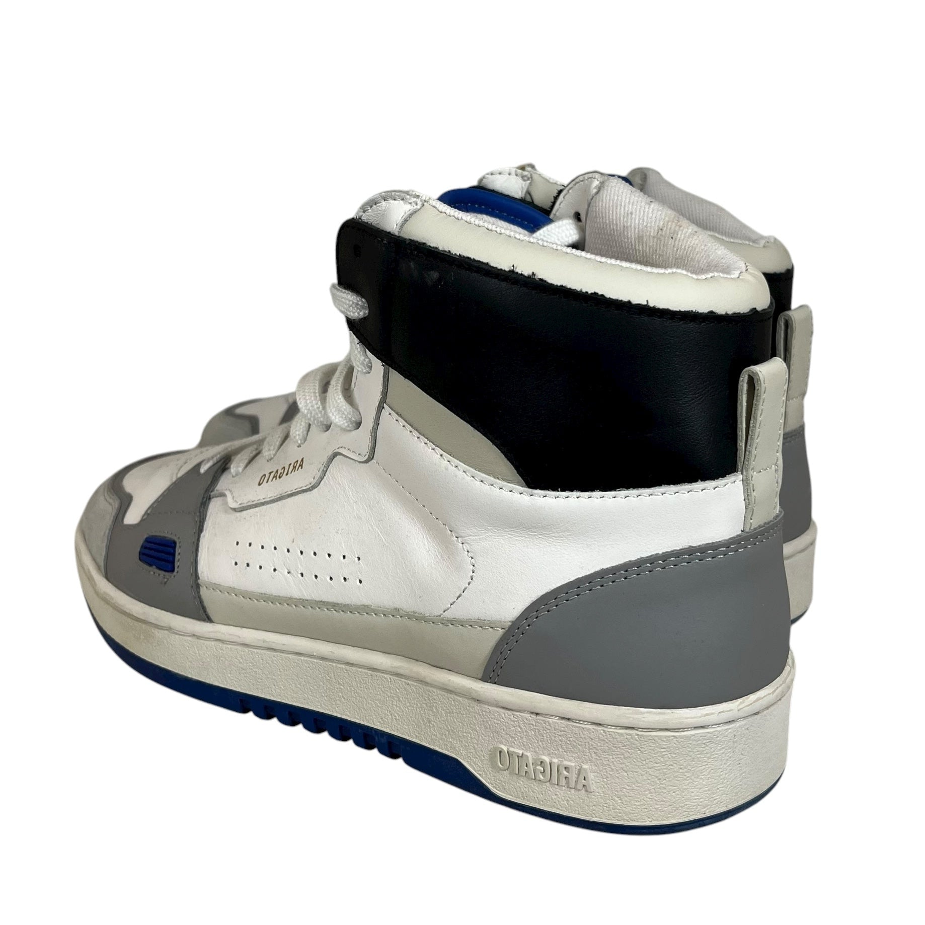 Axel Arigato/Hi-Sneakers/US 10/Leather/WHT/KLEIN BLUE view 2