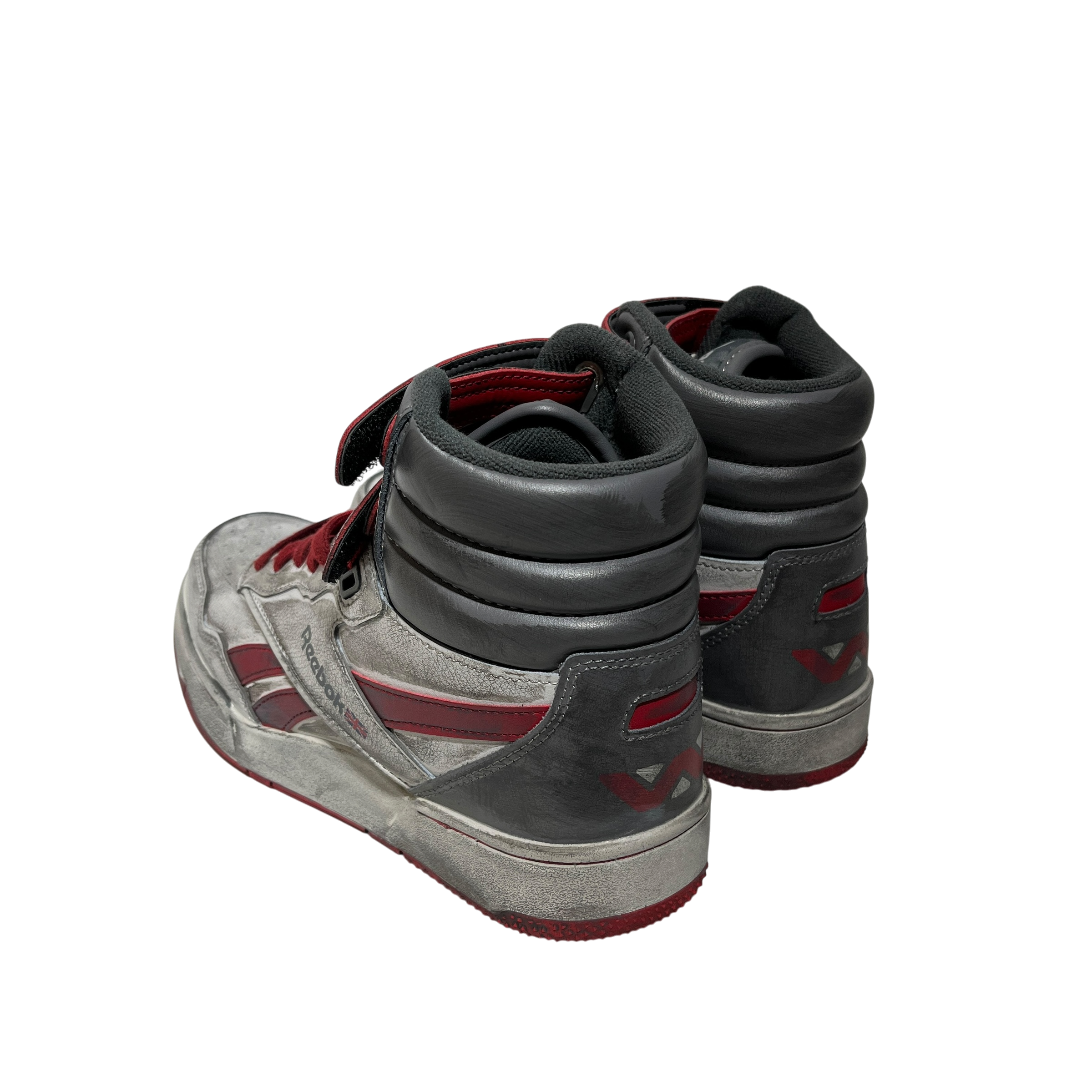 Reebok/Hi-Sneakers/US 5.5/Leather/WHT/ view 2
