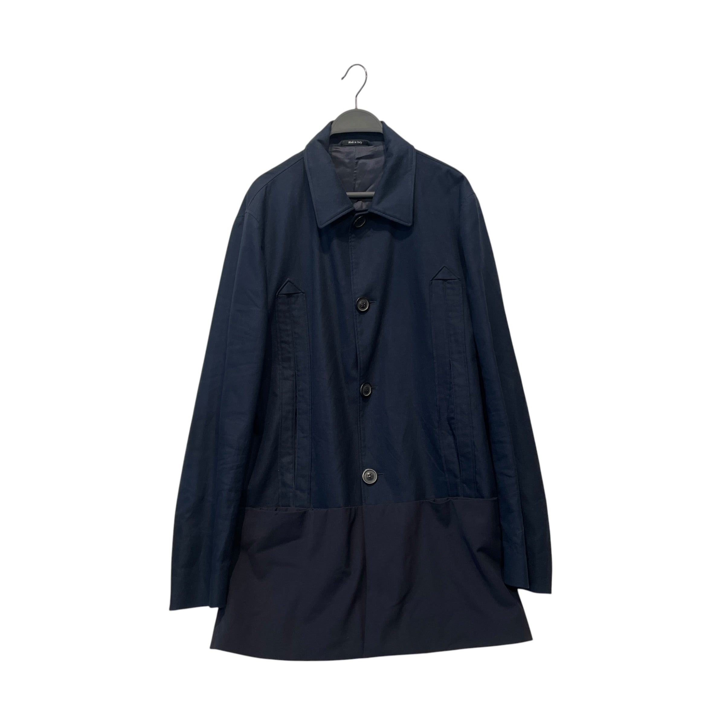 MAISON MARTIN MARIGELA/Coat/50/Cotton/NVY/ view 1