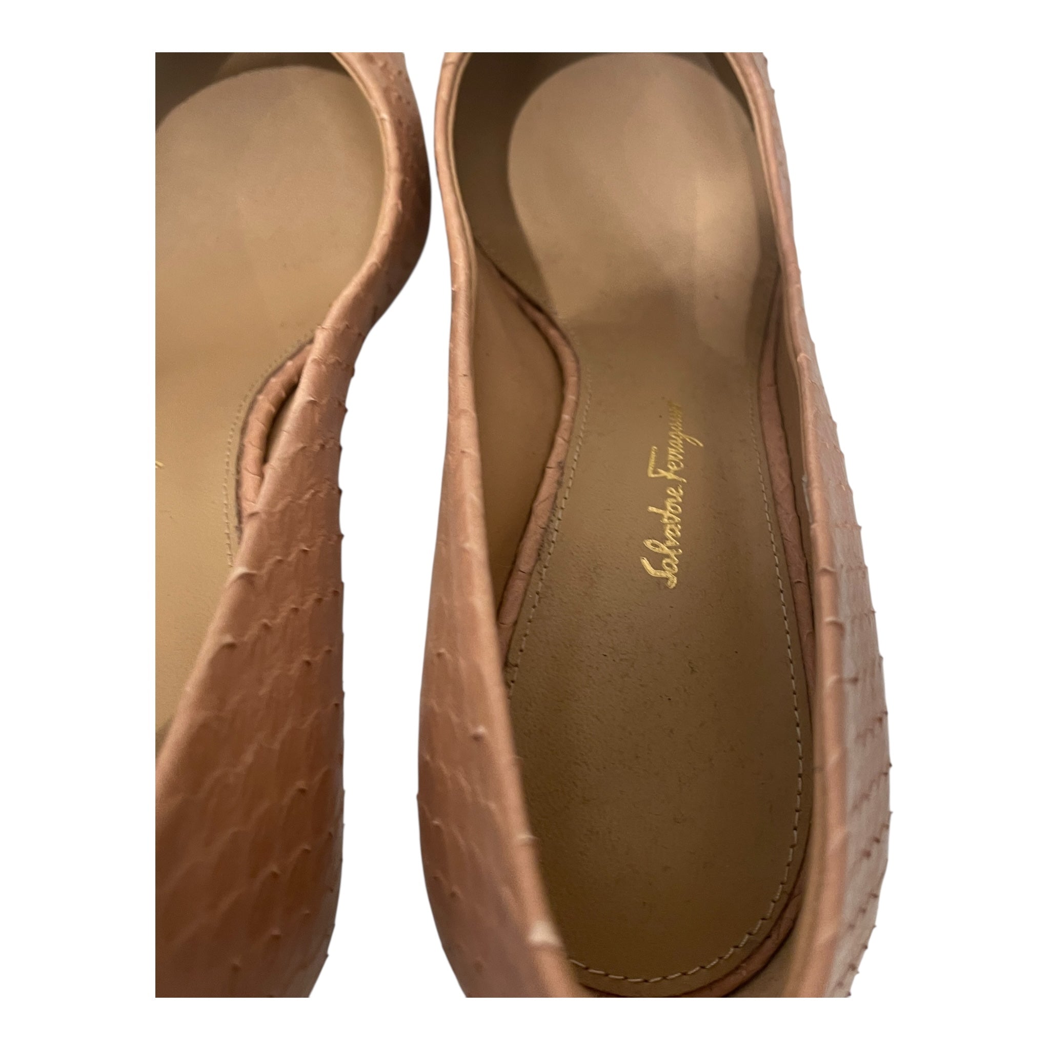 Salvatore Ferragamo/Heels/US 9.5/BEG/V-Tip/ view 3