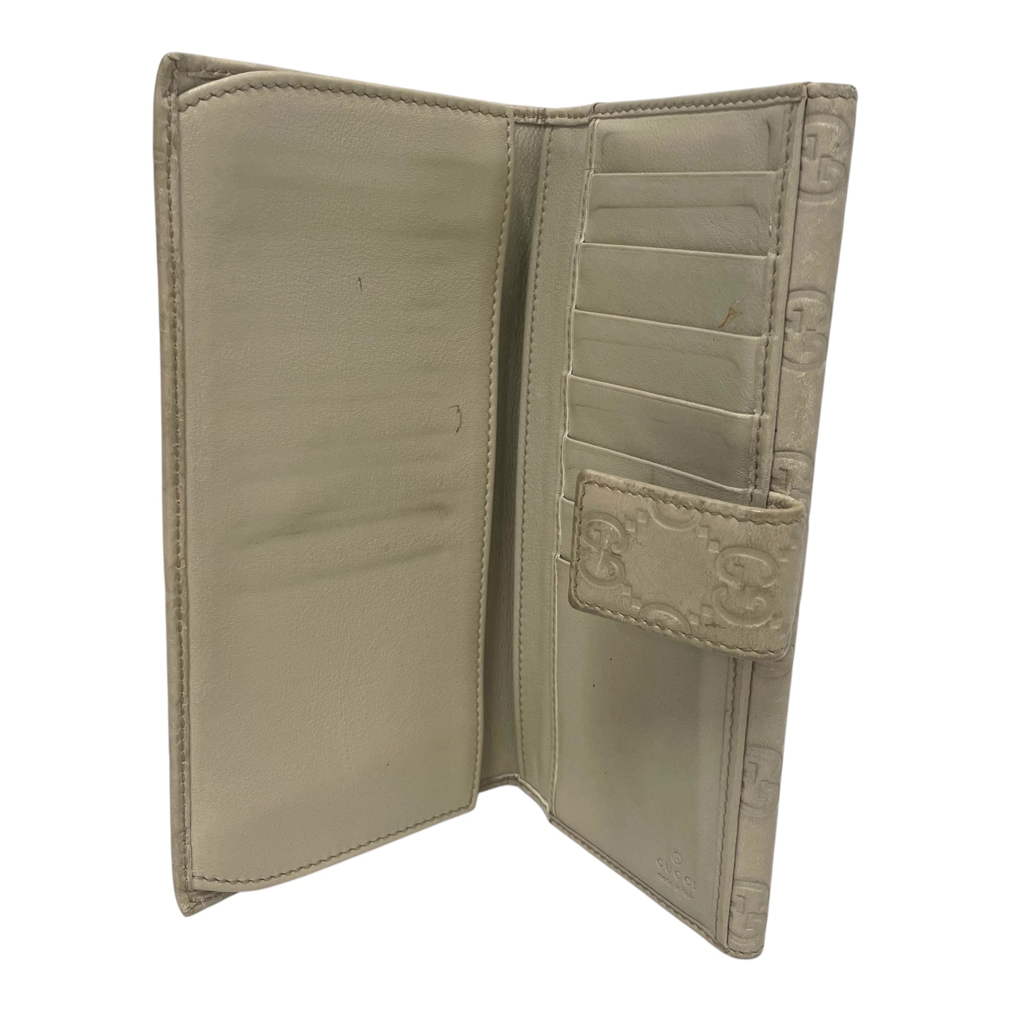 GUCCI/Long Wallet/Monogram/Leather/CRM/GG SUPREME EMBOSS WALLET view 4