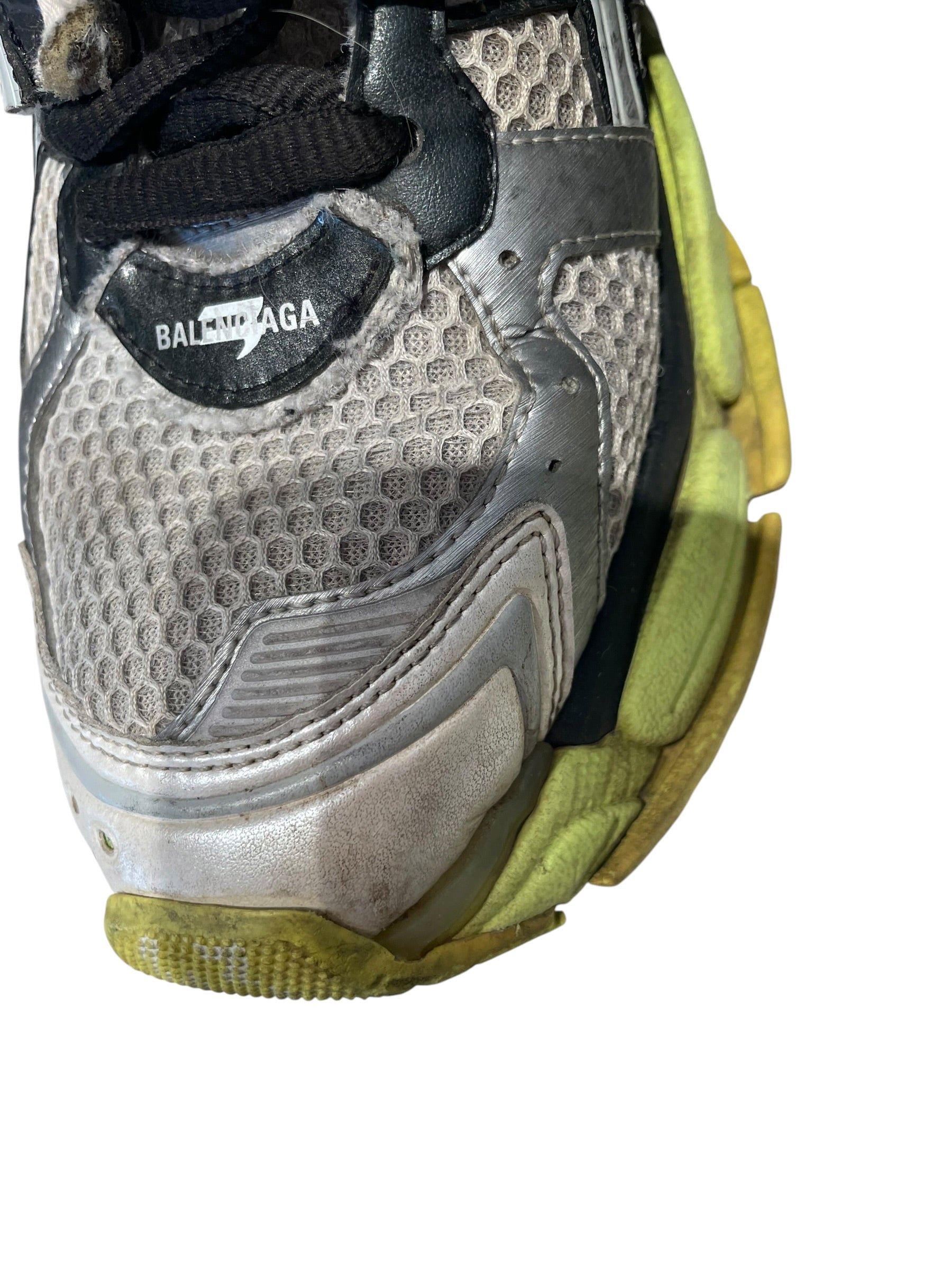BALENCIAGA/Low-Sneakers/EU 43/GRY/Runner "Fluo Yellow" view 5