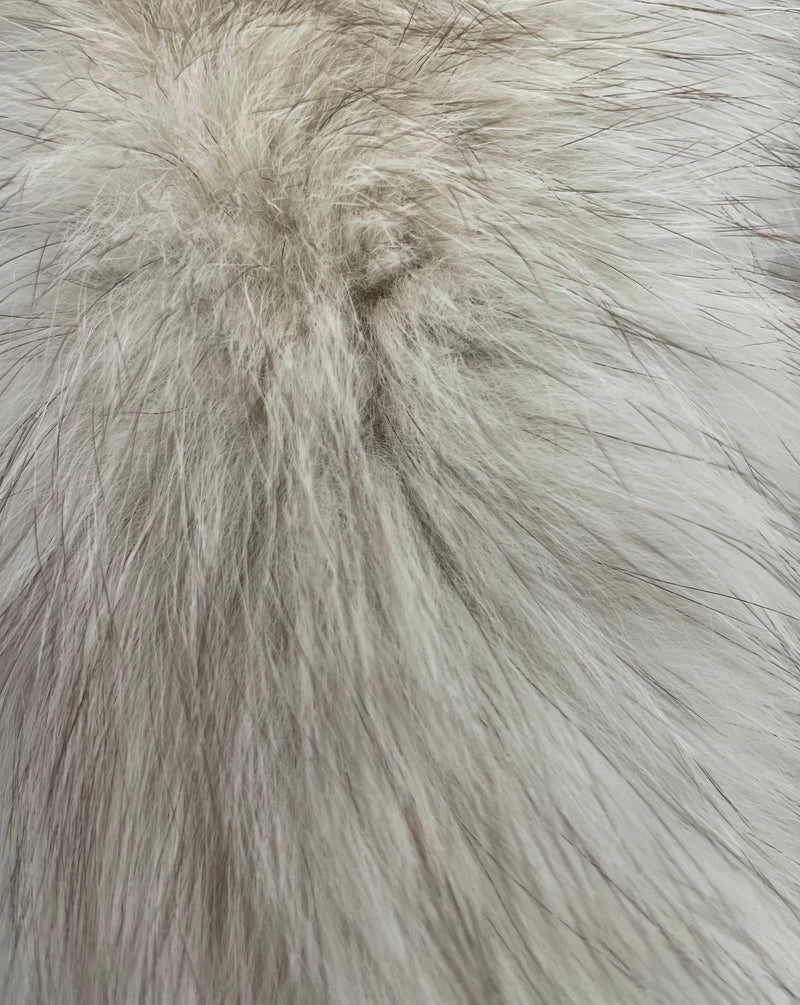 SACA FOX/Coat/M/Fur/WHT/FUR COAT