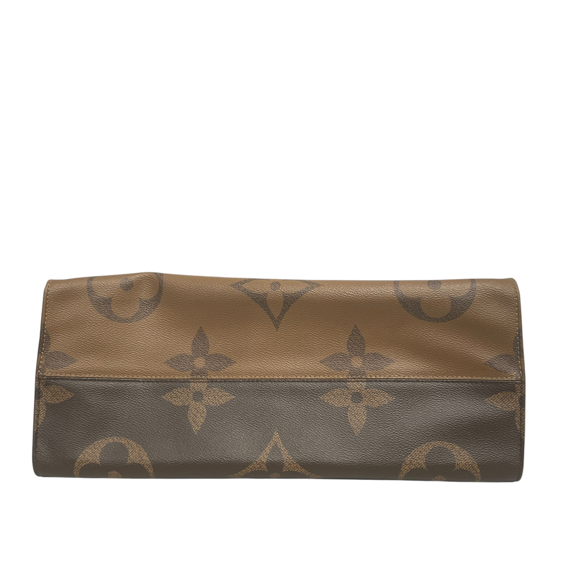 LOUIS VUITTON/Hand Bag/Monogram/Leather/BRW/GM MONOGRAM BAG OnTheGo Tote view 3