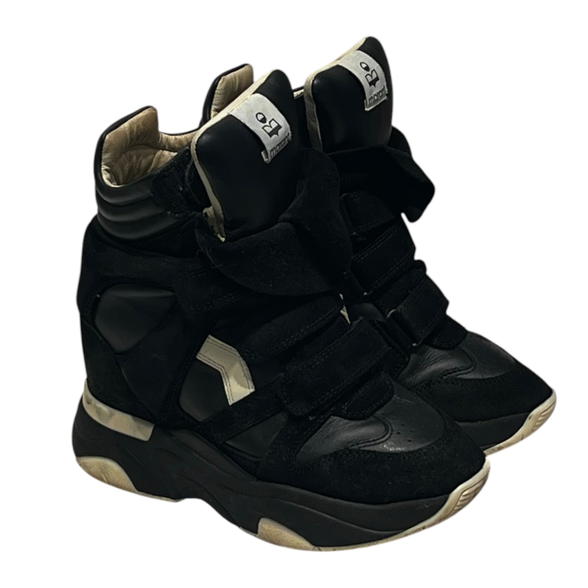 ISABEL MARANT/Hi-Sneakers/EU 37/Leather/BLK/Balskee view 1