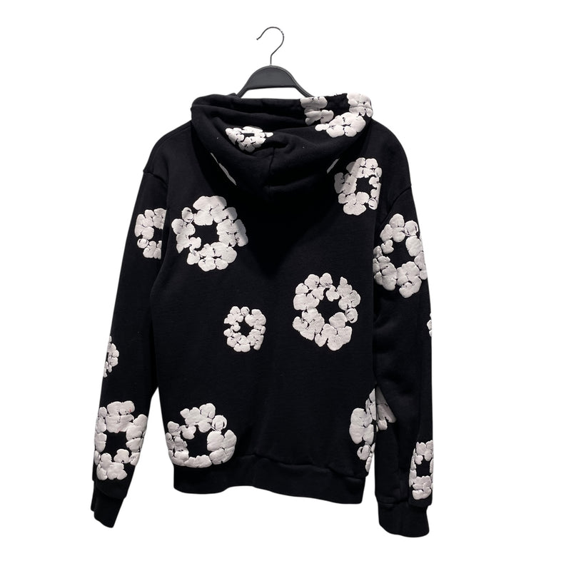DENIM TEARS/Hoodie/L/Cotton/BLK/