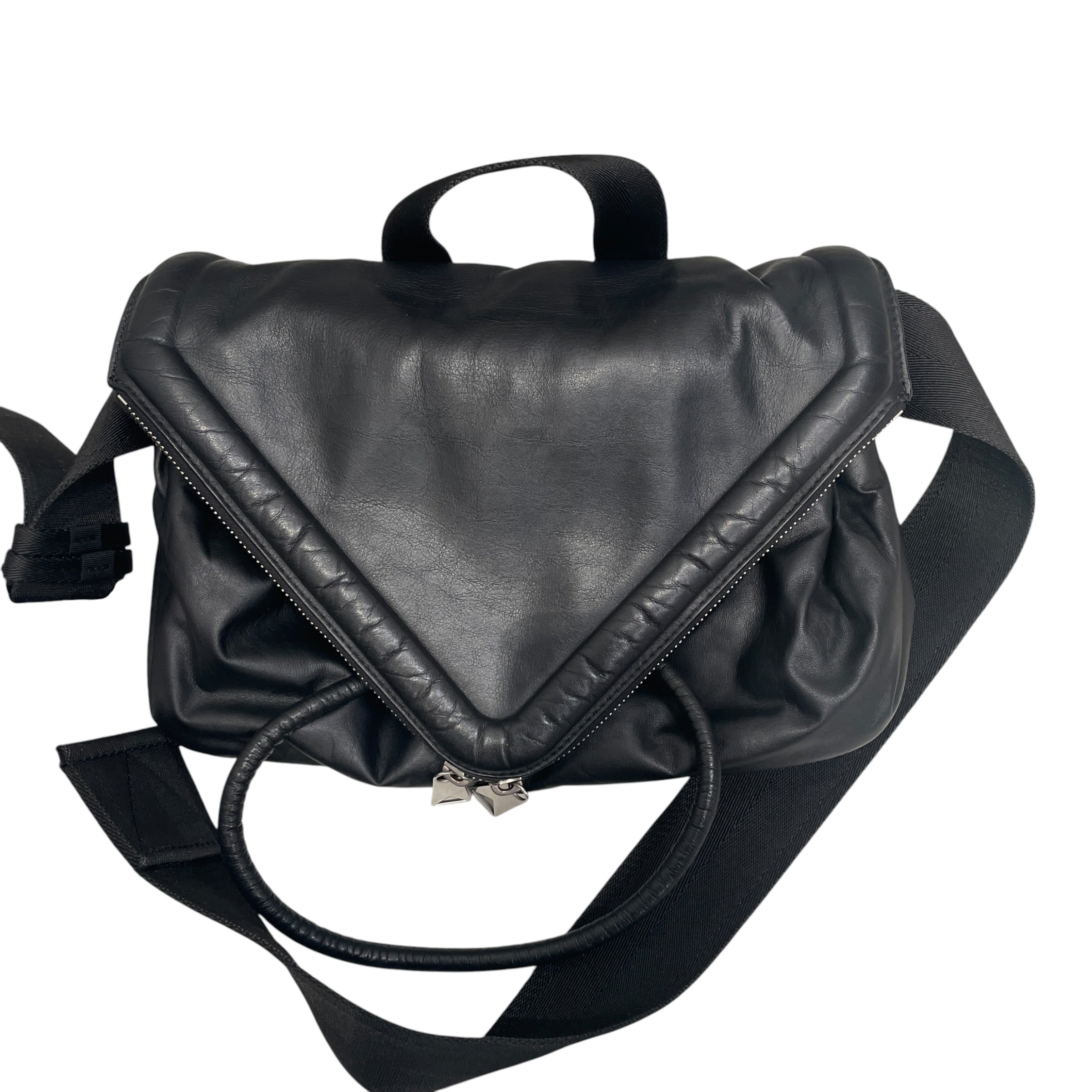 BOTTEGA VENETA/Fanny Pack/Leather/BLK/P01733240E view 5