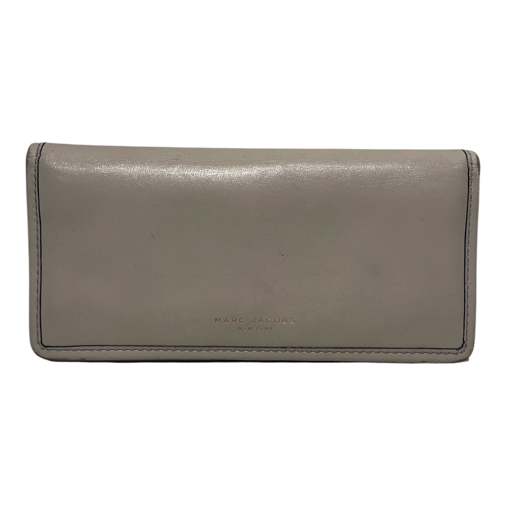 MARC JACOBS/Bifold Wallet/Acrylic/GRY/L's/envelope wallet view 1
