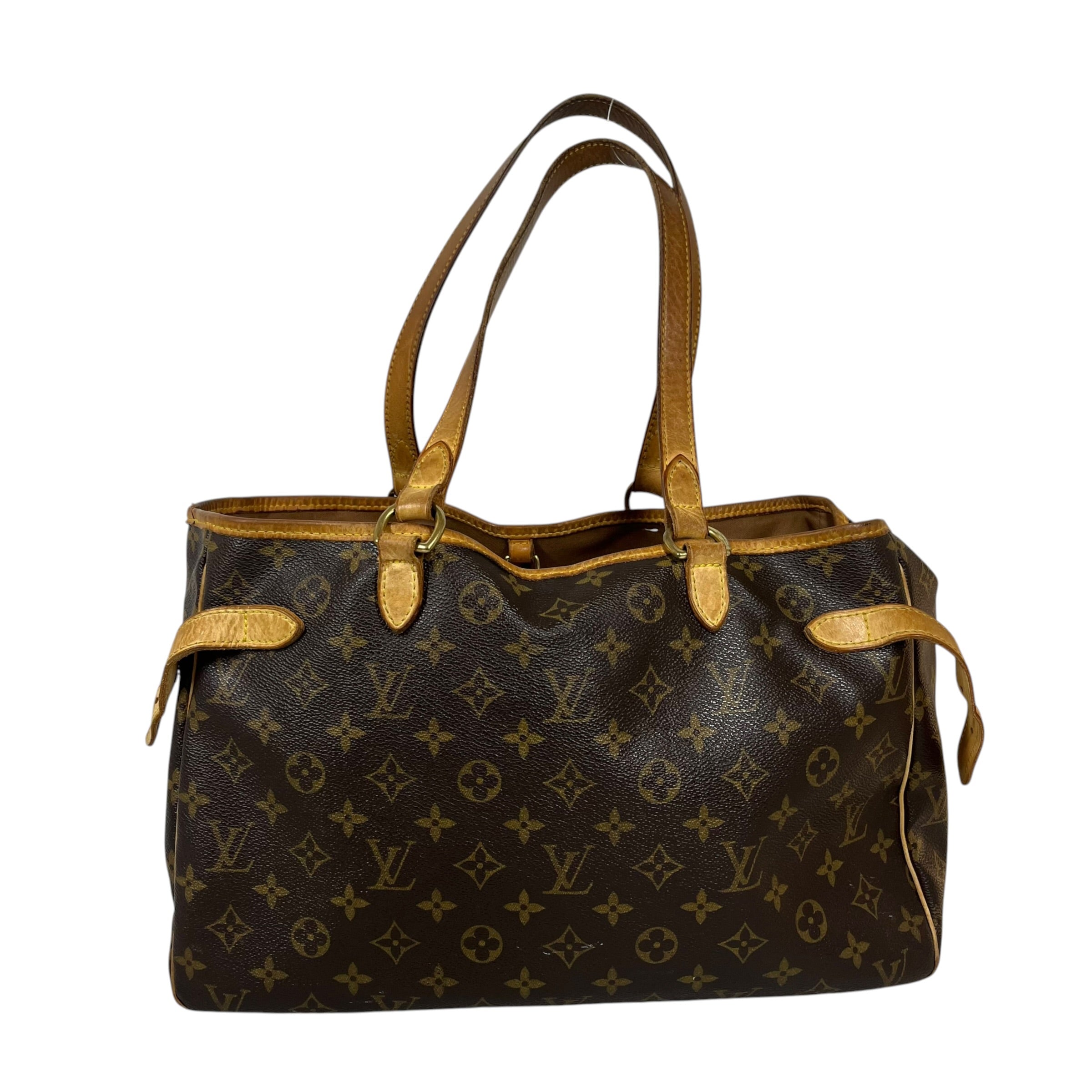 LOUIS VUITTON/Hand Bag/All Over Print/Leather/BRW/Batignolles Monogram view 2